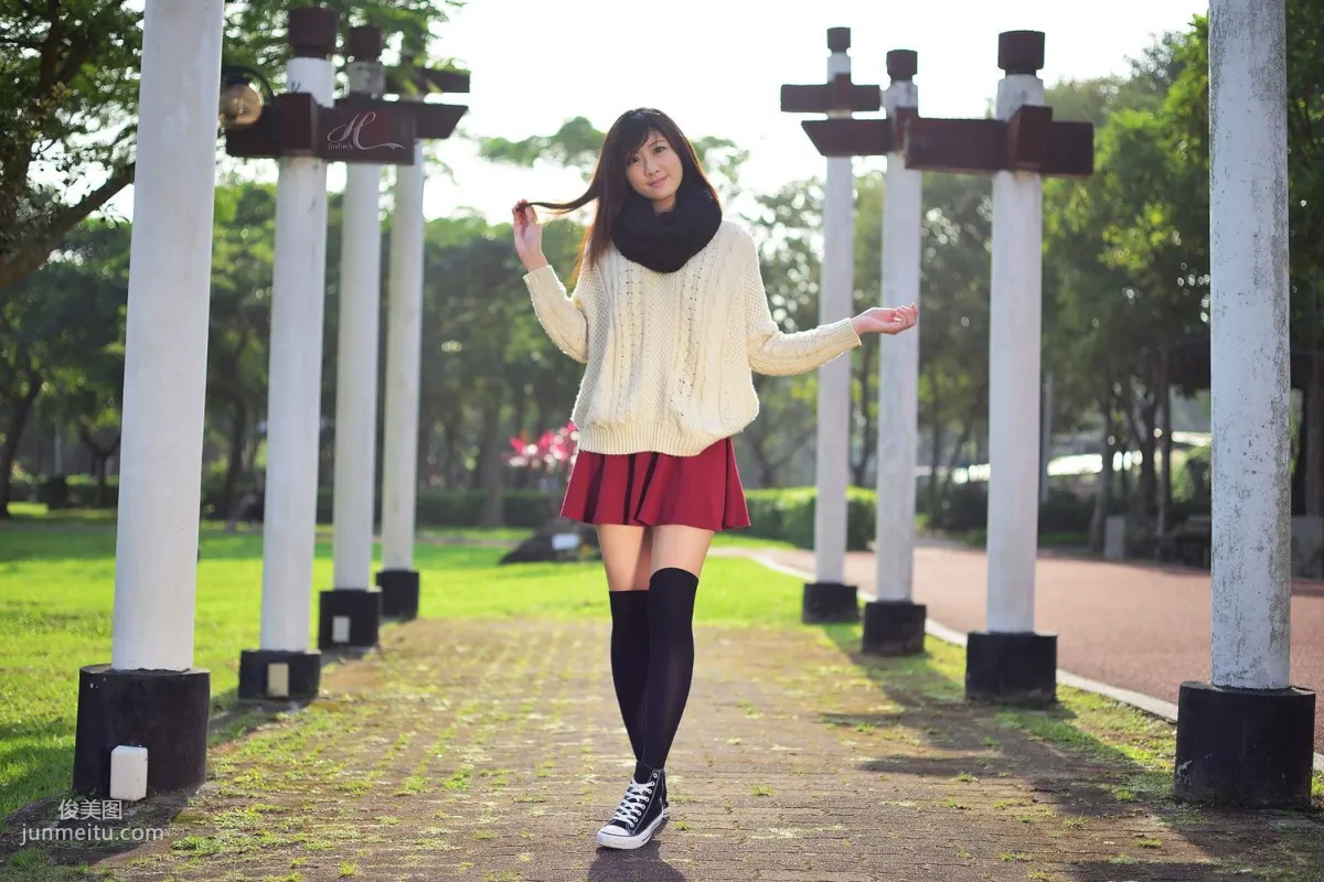 台湾美女林茉晶/Queena《学妹时代》写真集9