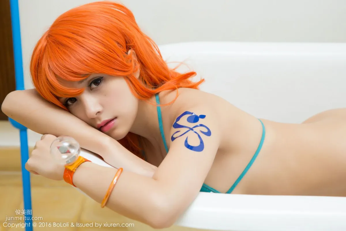 夏美醬《海賊王娜美COS》 [BoLoli波蘿社] Vol.090 寫真集 28