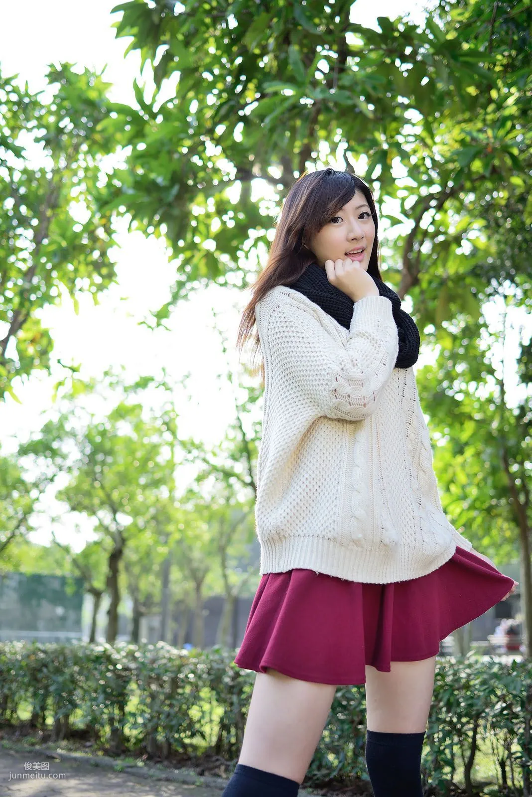 台湾美女林茉晶/Queena《学妹时代》写真集3
