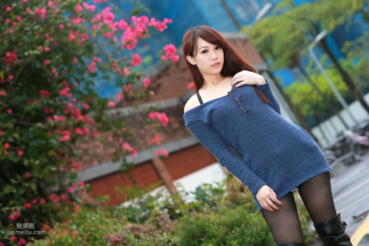 台灣正妹小容《甜美街拍圖片》寫真合集 11