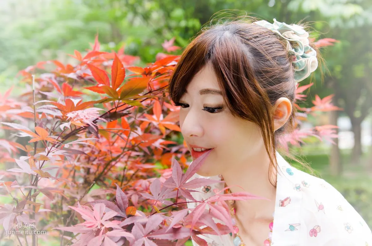台灣模特Queena/林茉晶《公園外拍》寫真集 56