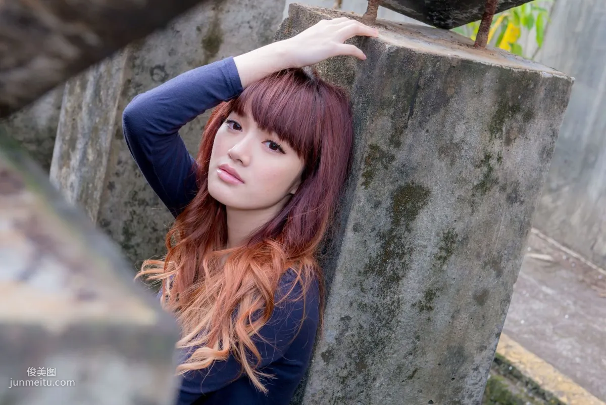台灣正妹林崗怡Didy《廢墟車站唯美外拍》寫真集 33