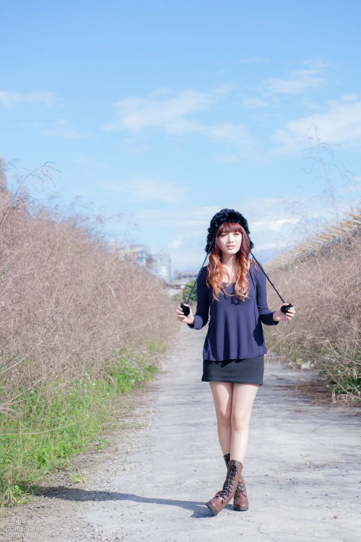 台灣正妹林崗怡Didy《廢墟車站唯美外拍》寫真集 23