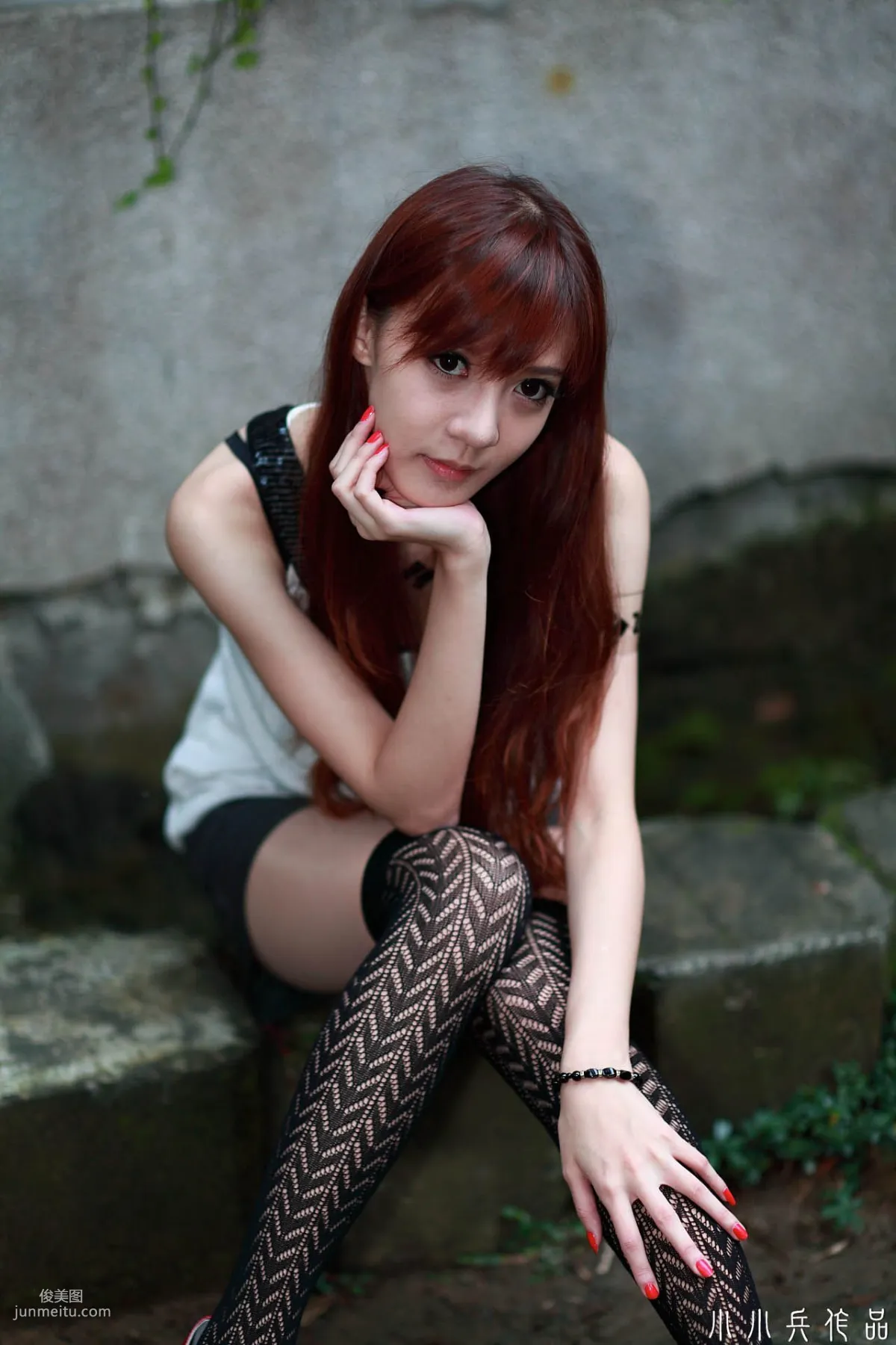 台灣正妹檸檬《清新甜美外拍圖片》寫真合集 35