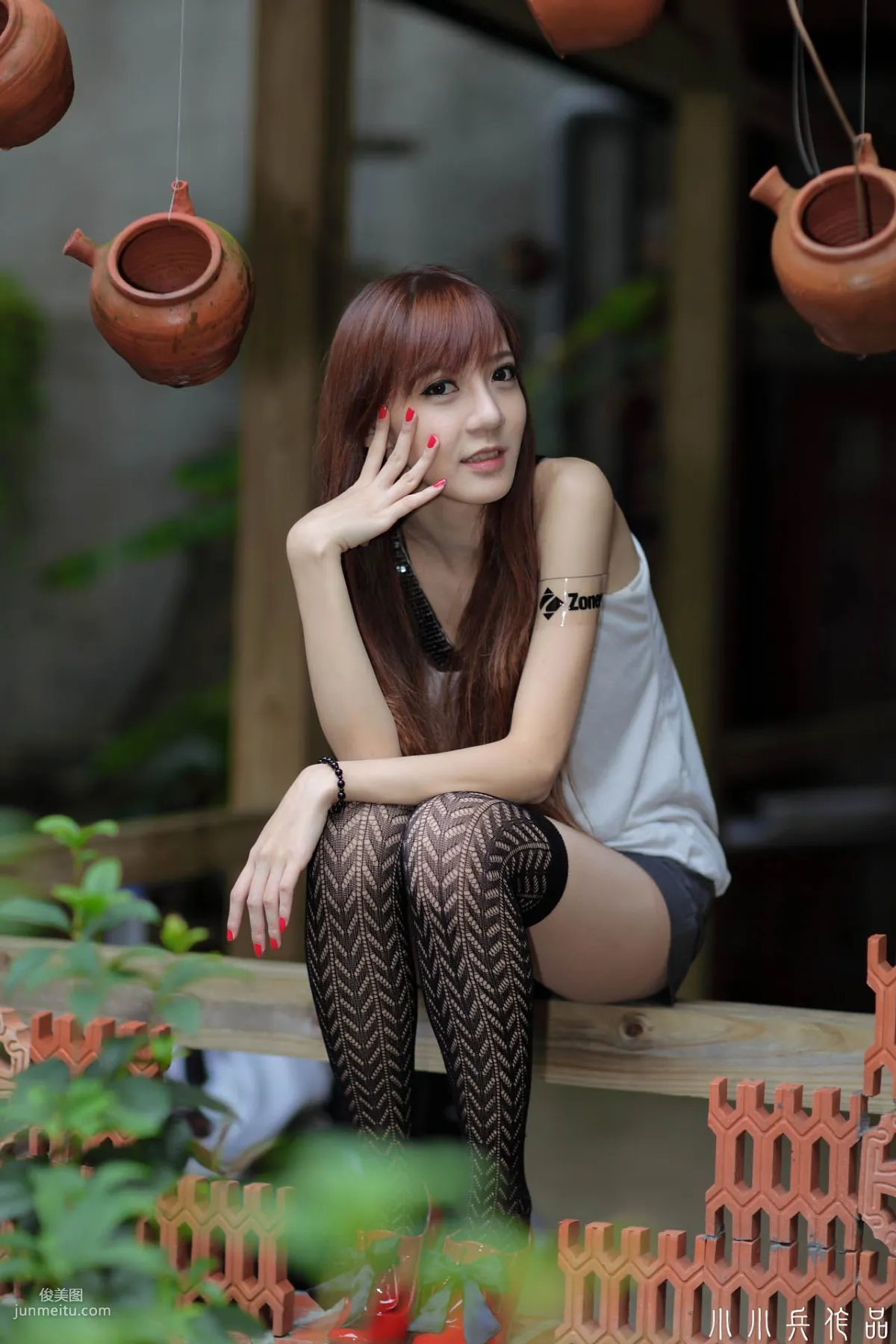 台灣正妹檸檬《清新甜美外拍圖片》寫真合集 45