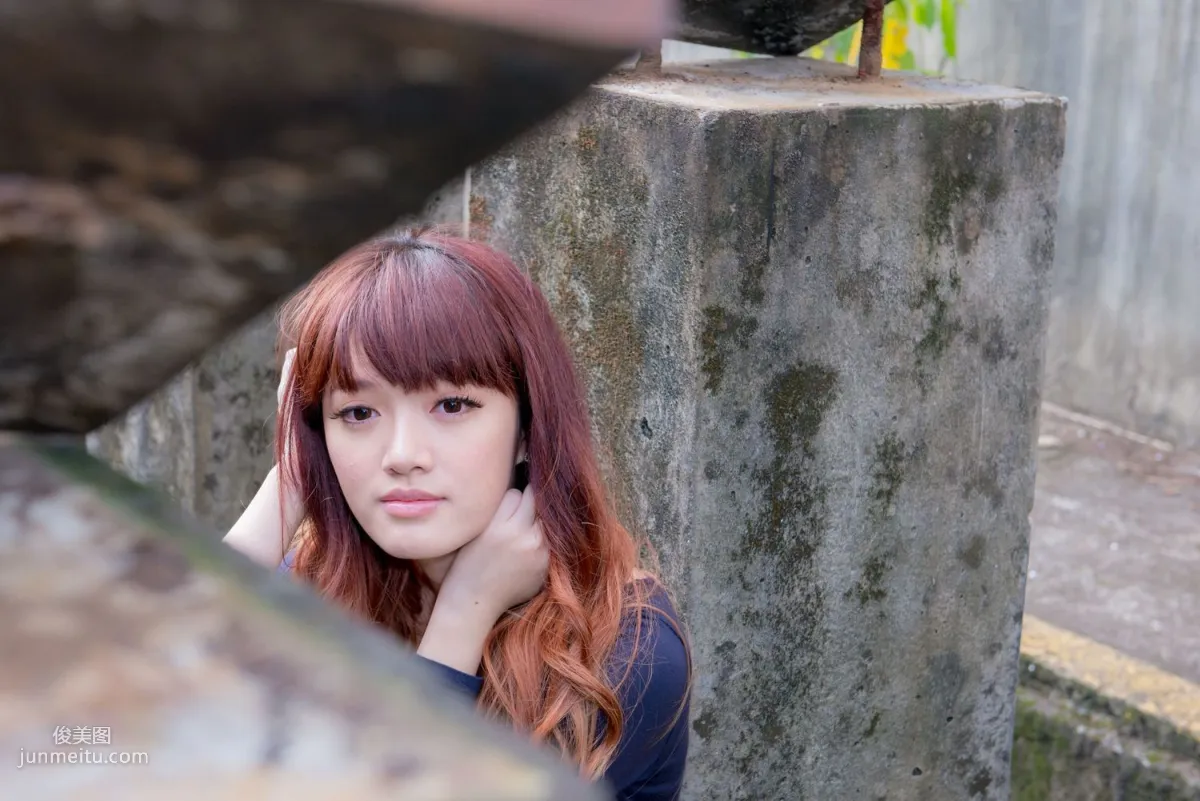 台灣正妹林崗怡Didy《廢墟車站唯美外拍》寫真集 50