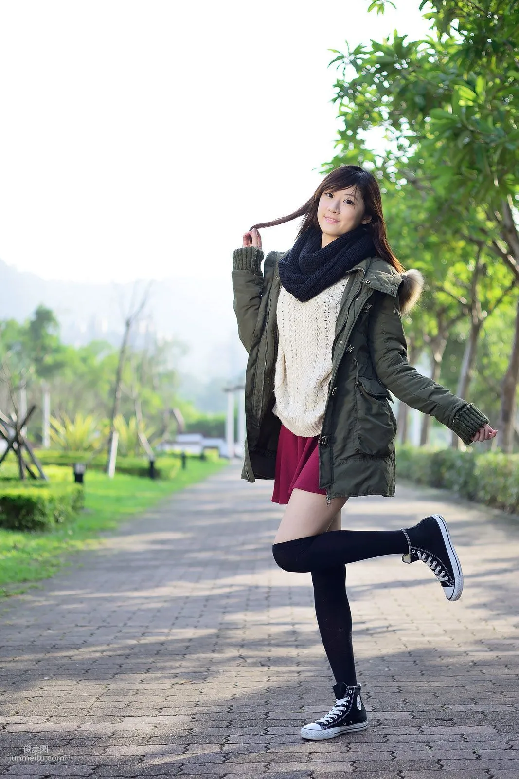 台湾美女林茉晶/Queena《学妹时代》写真集2