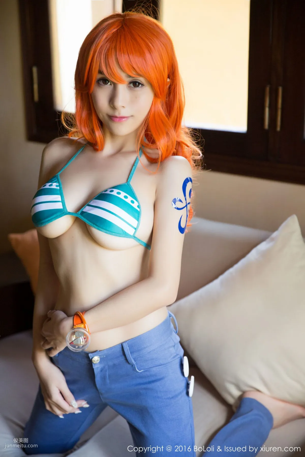 夏美醬《海賊王娜美COS》 [BoLoli波蘿社] Vol.090 寫真集 30