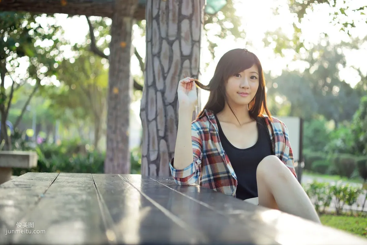 台灣美女林茉晶/Queena《學妹時代》寫真集 36