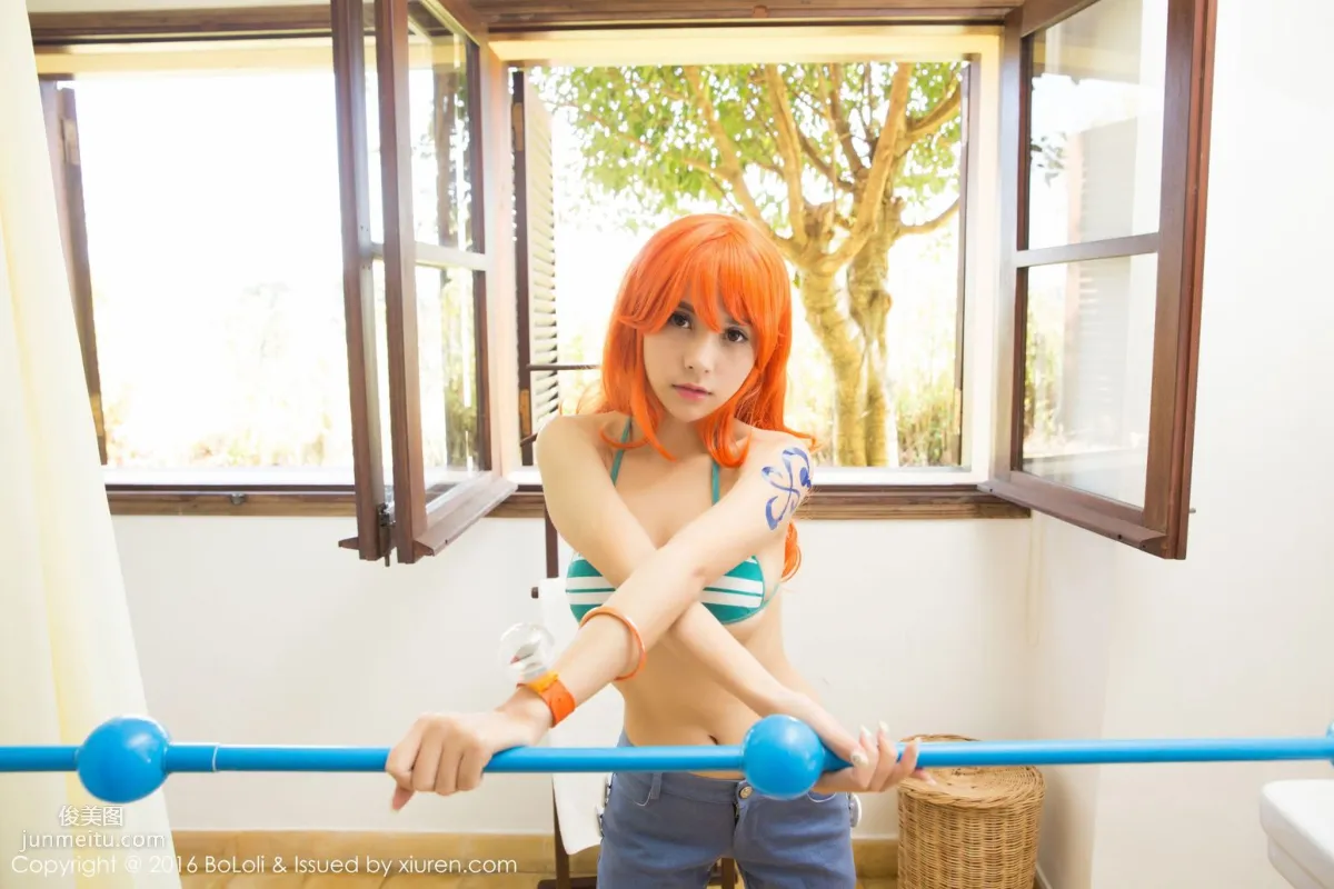 夏美醬《海賊王娜美COS》 [BoLoli波蘿社] Vol.090 寫真集 25