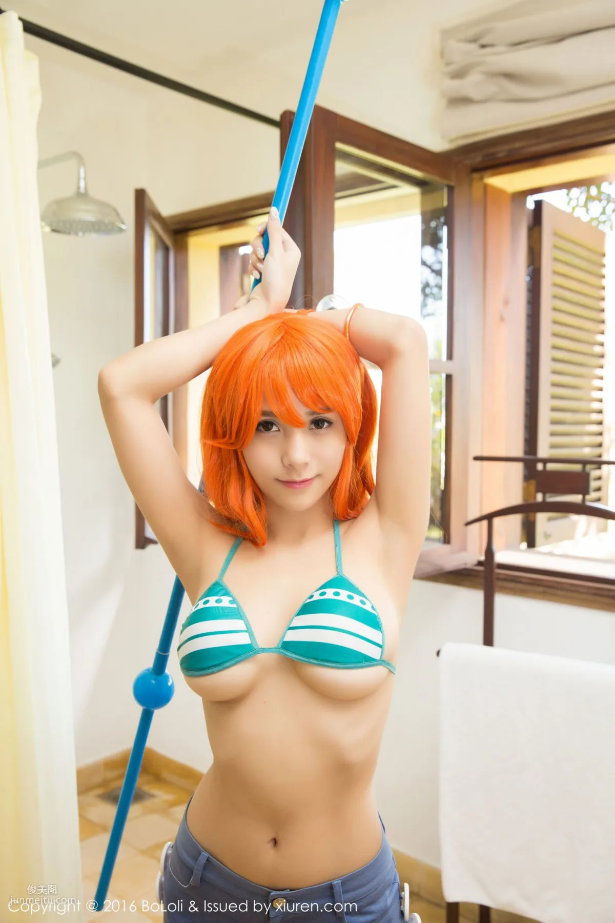 夏美醬《海賊王娜美COS》 [BoLoli波蘿社] Vol.090 寫真集 24
