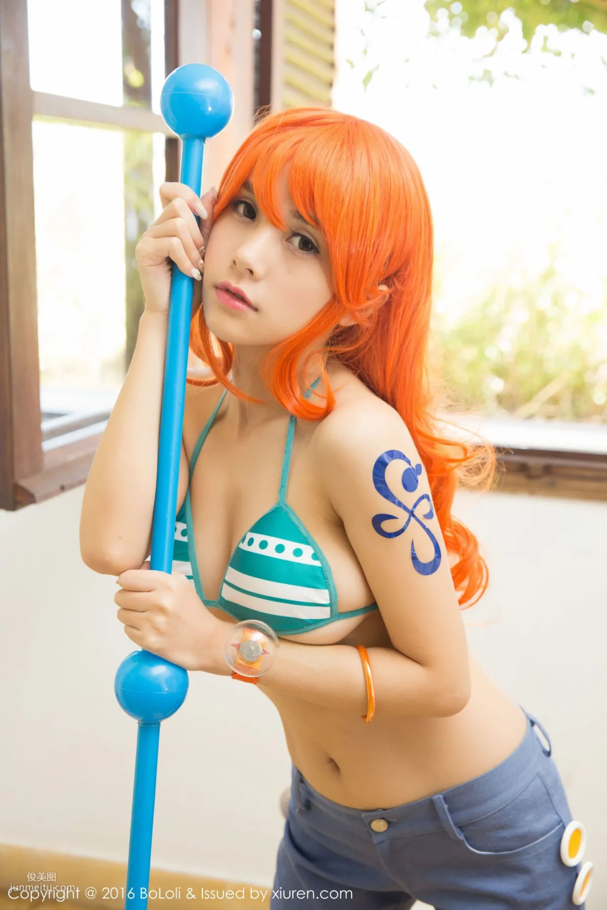 夏美醬《海賊王娜美COS》 [BoLoli波蘿社] Vol.090 寫真集 26