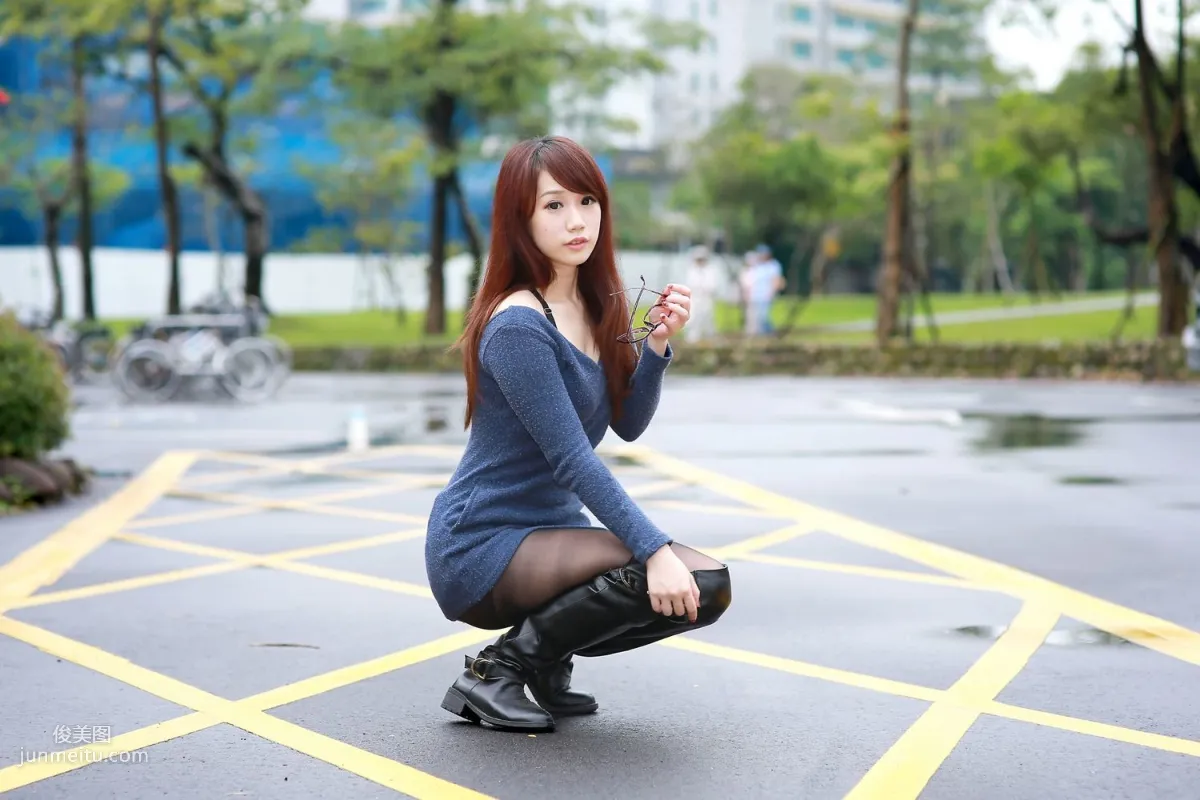 台灣正妹小容《甜美街拍圖片》寫真合集 6