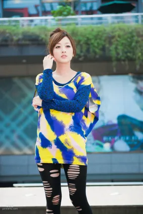台灣美女果子MM《時裝外拍》寫真集
