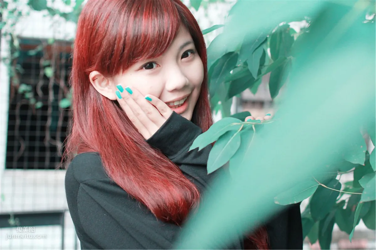 台灣美少女小靜《電影公園外拍》 寫真集 40