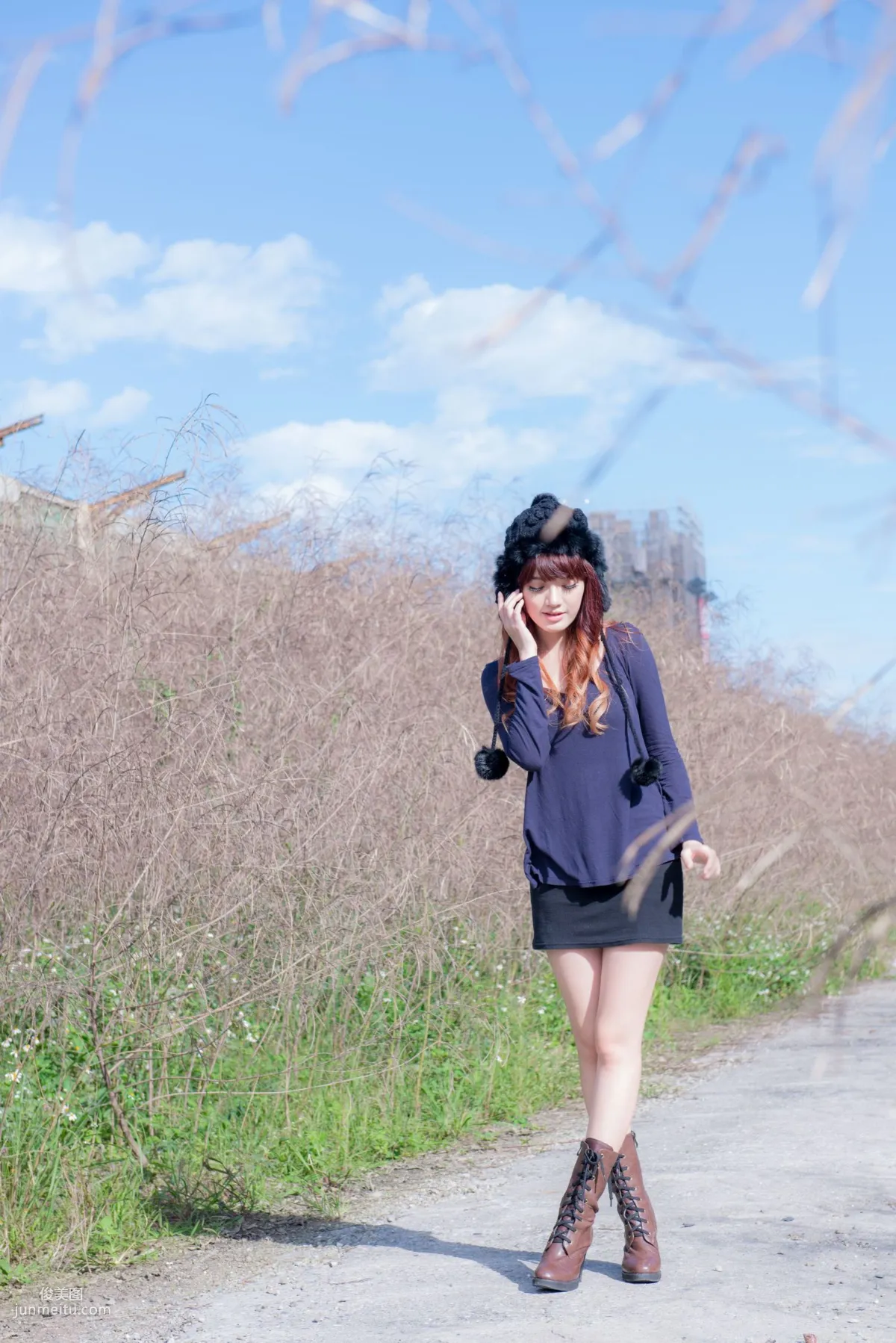 台灣正妹林崗怡Didy《廢墟車站唯美外拍》寫真集 24