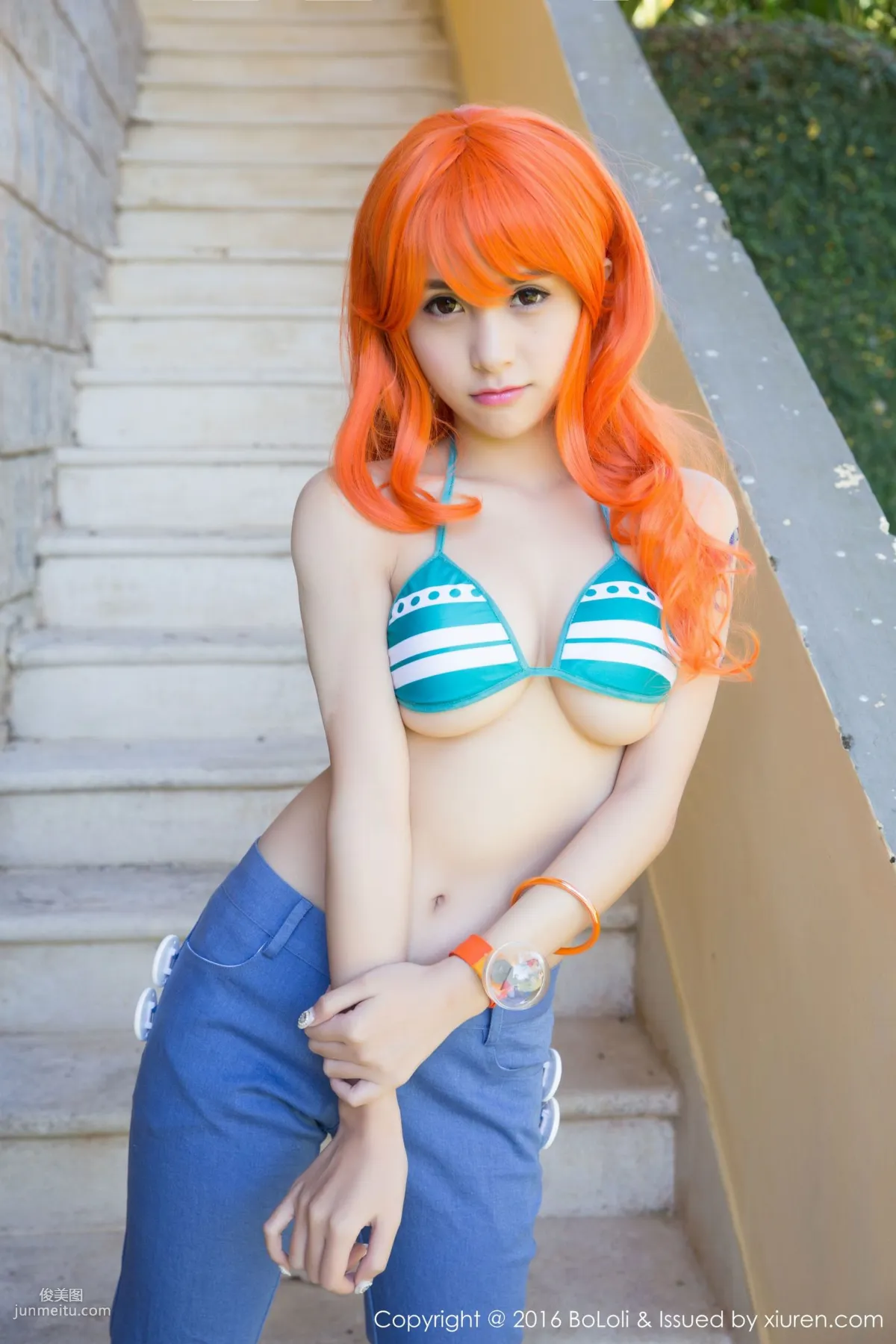 夏美醬《海賊王娜美COS》 [BoLoli波蘿社] Vol.090 寫真集 2