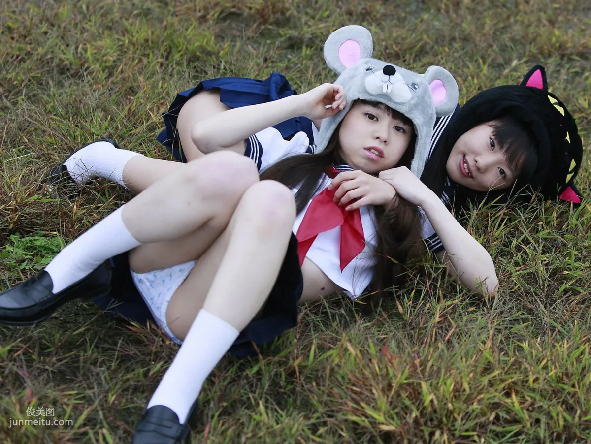 山本麻裡菜、山本有沙 《ガールズダイアリー ドキドキ 有沙＆まりな》 [PB寫真集] 36