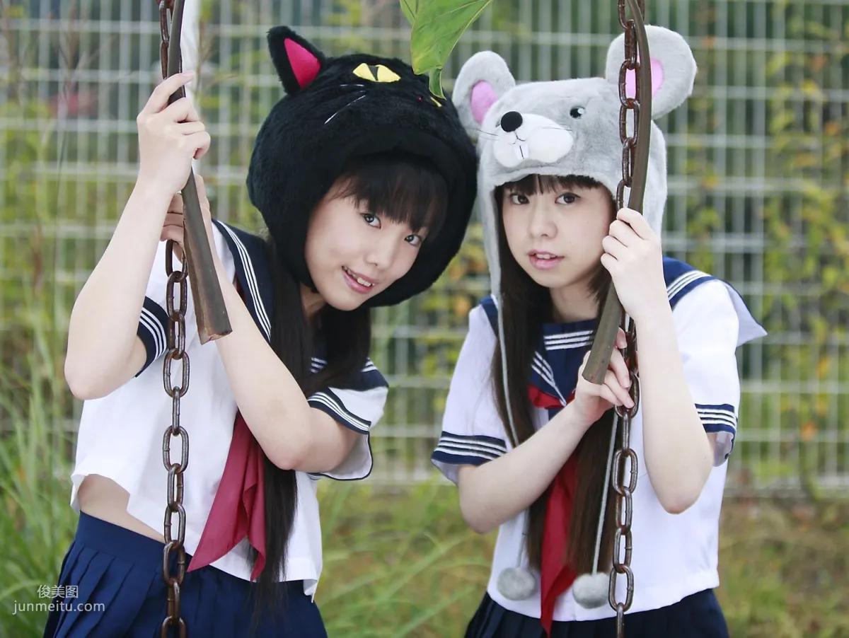 山本麻裡菜、山本有沙 《ガールズダイアリー ドキドキ 有沙＆まりな》 [PB寫真集] 43