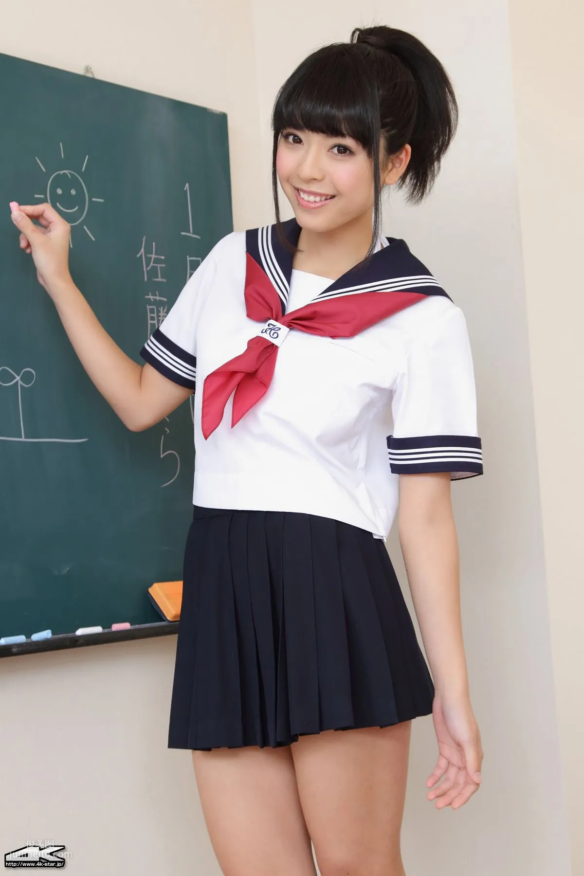 [4K-STAR] NO.00021 Sakura Sato 佐藤さくら Sailor Suit 水手服 寫真集 2