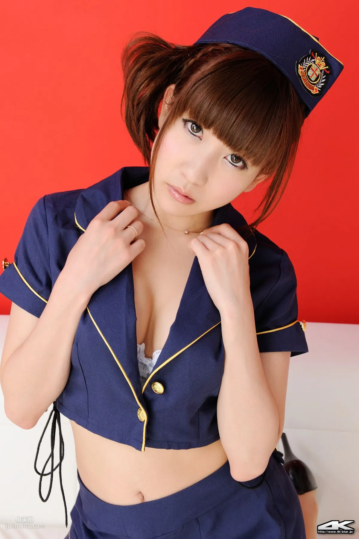 [4K-STAR] NO.00028 秋葉ちひろ Mini Skirt Police 女警制服 寫真集 79