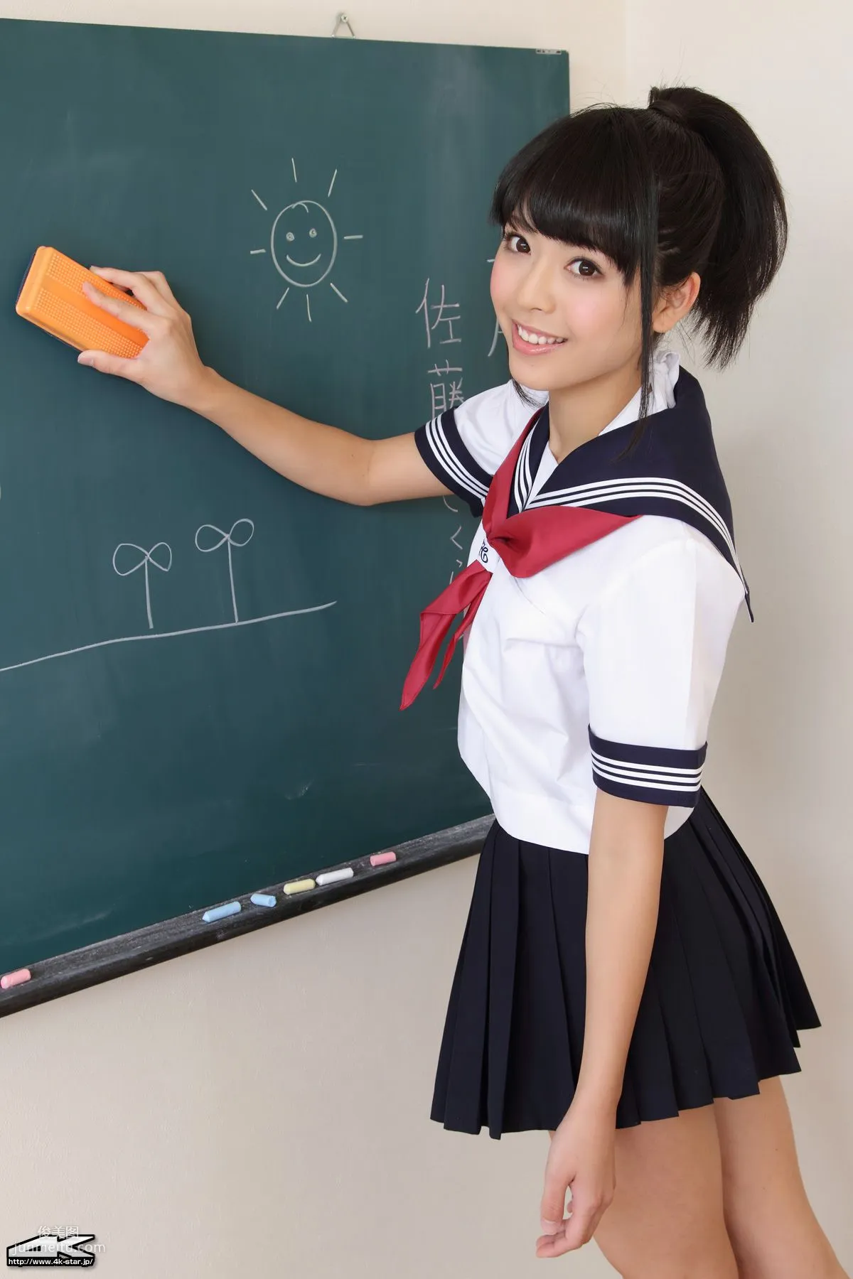 [4K-STAR] NO.00021 Sakura Sato 佐藤さくら Sailor Suit 水手服 寫真集 8