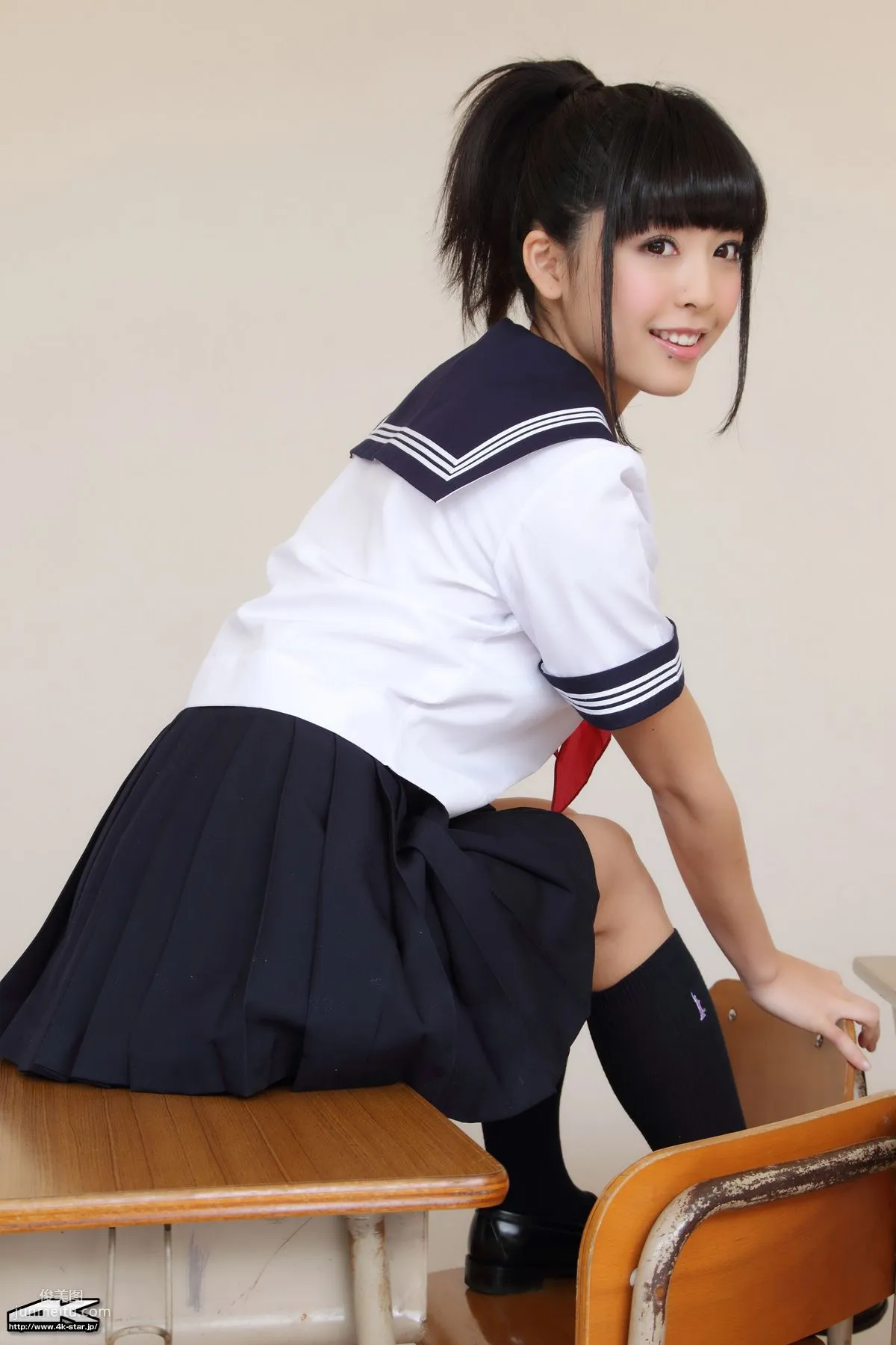 [4K-STAR] NO.00021 Sakura Sato 佐藤さくら Sailor Suit 水手服 寫真集 41