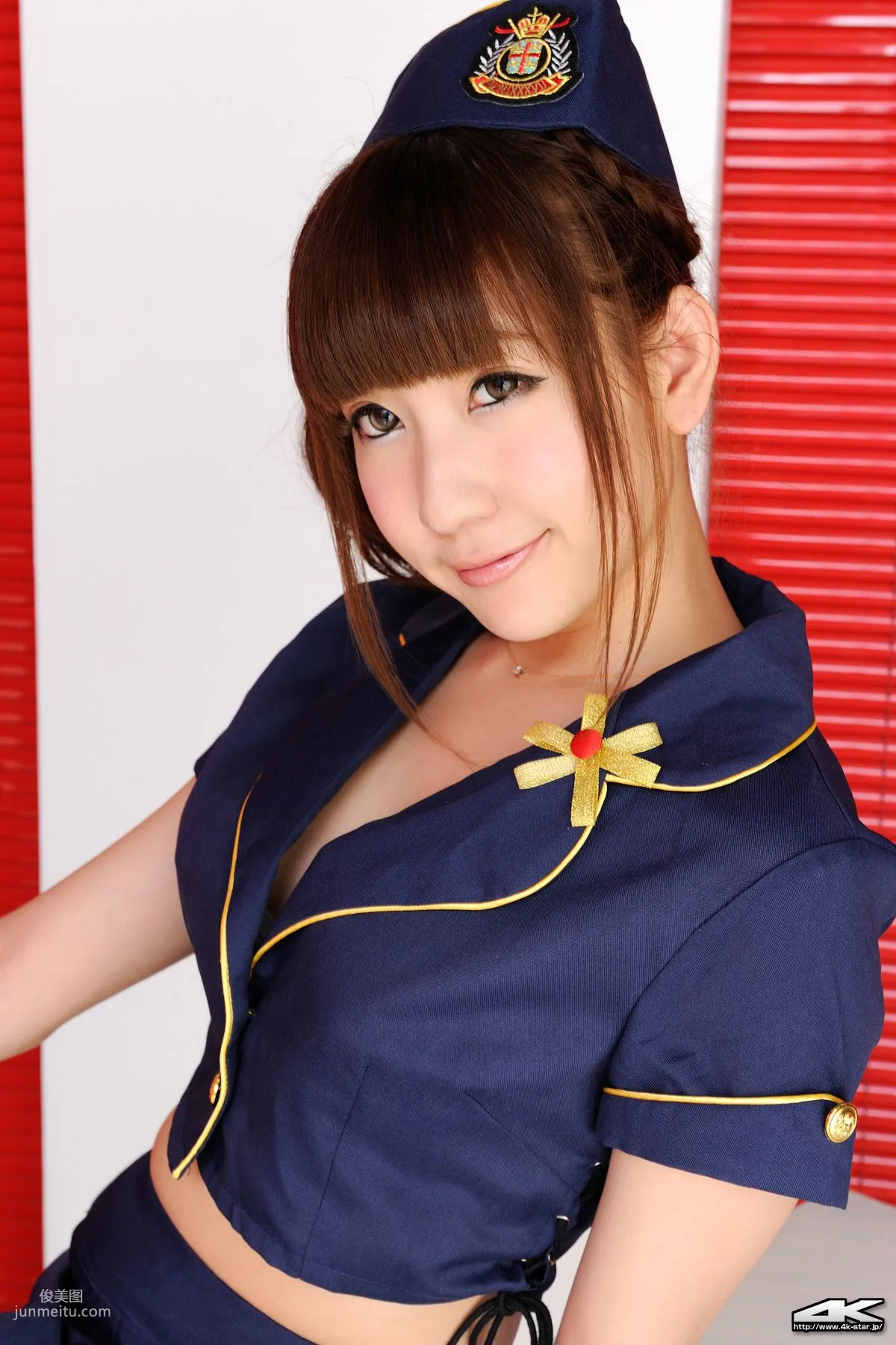 [4K-STAR] NO.00028 秋葉ちひろ Mini Skirt Police 女警制服 寫真集 9