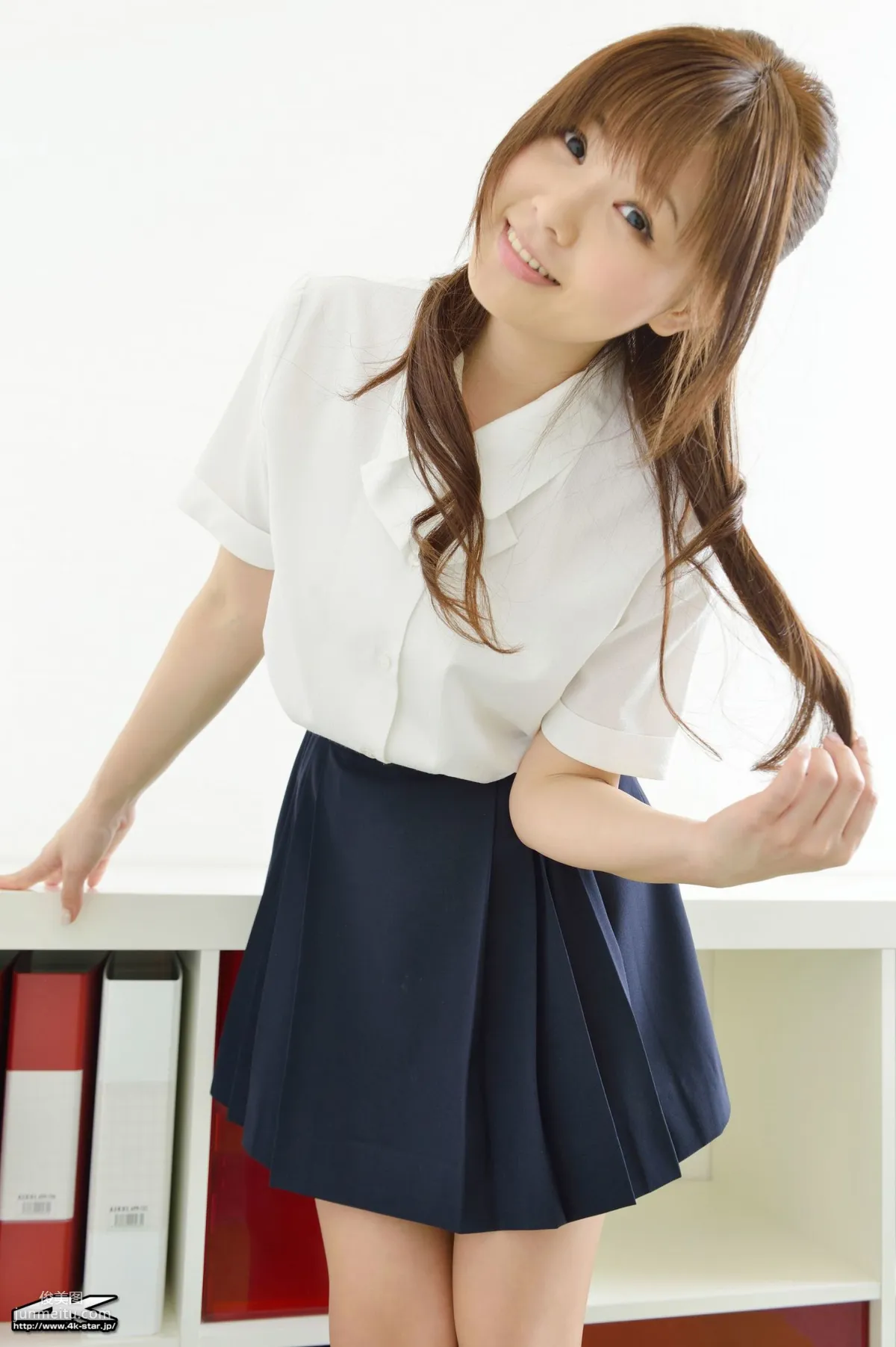 [4K-STAR] NO.00182 上林英代 Office Lady 職業裝 寫真集 34