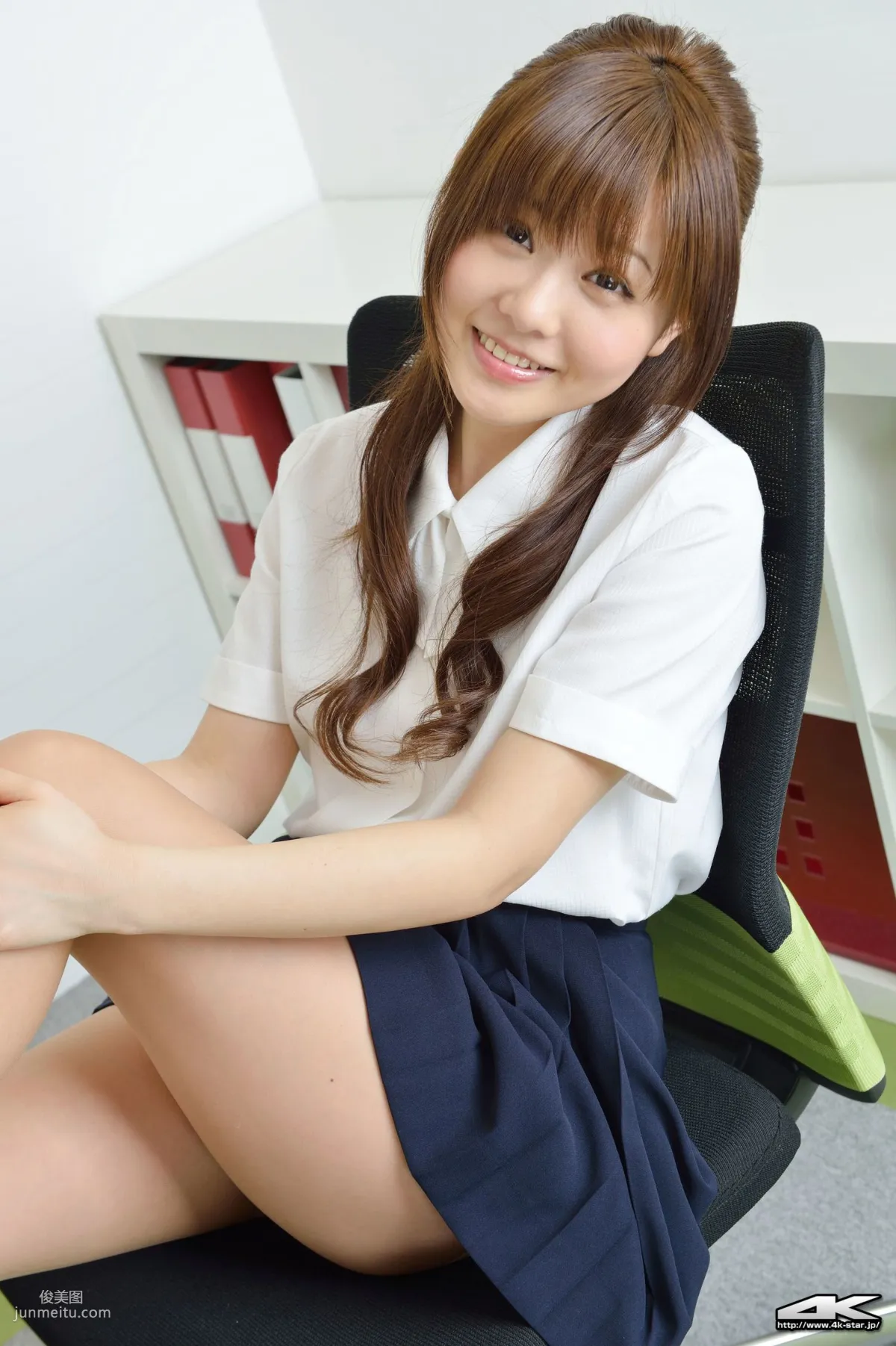 [4K-STAR] NO.00182 上林英代 Office Lady 職業裝 寫真集 19