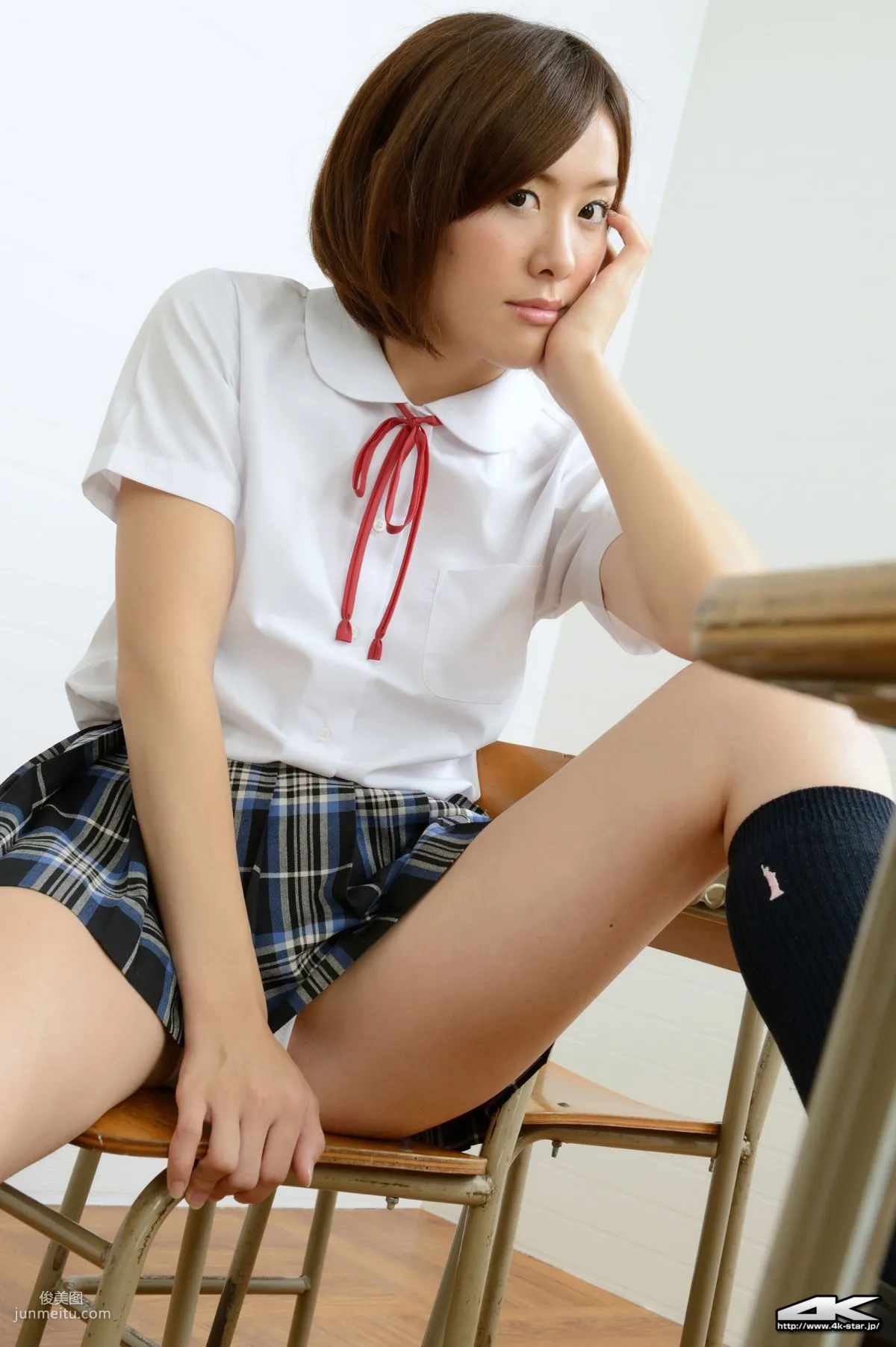 [4K-STAR] NO.00233 なぎさりん School Girl JK制服 寫真集 46