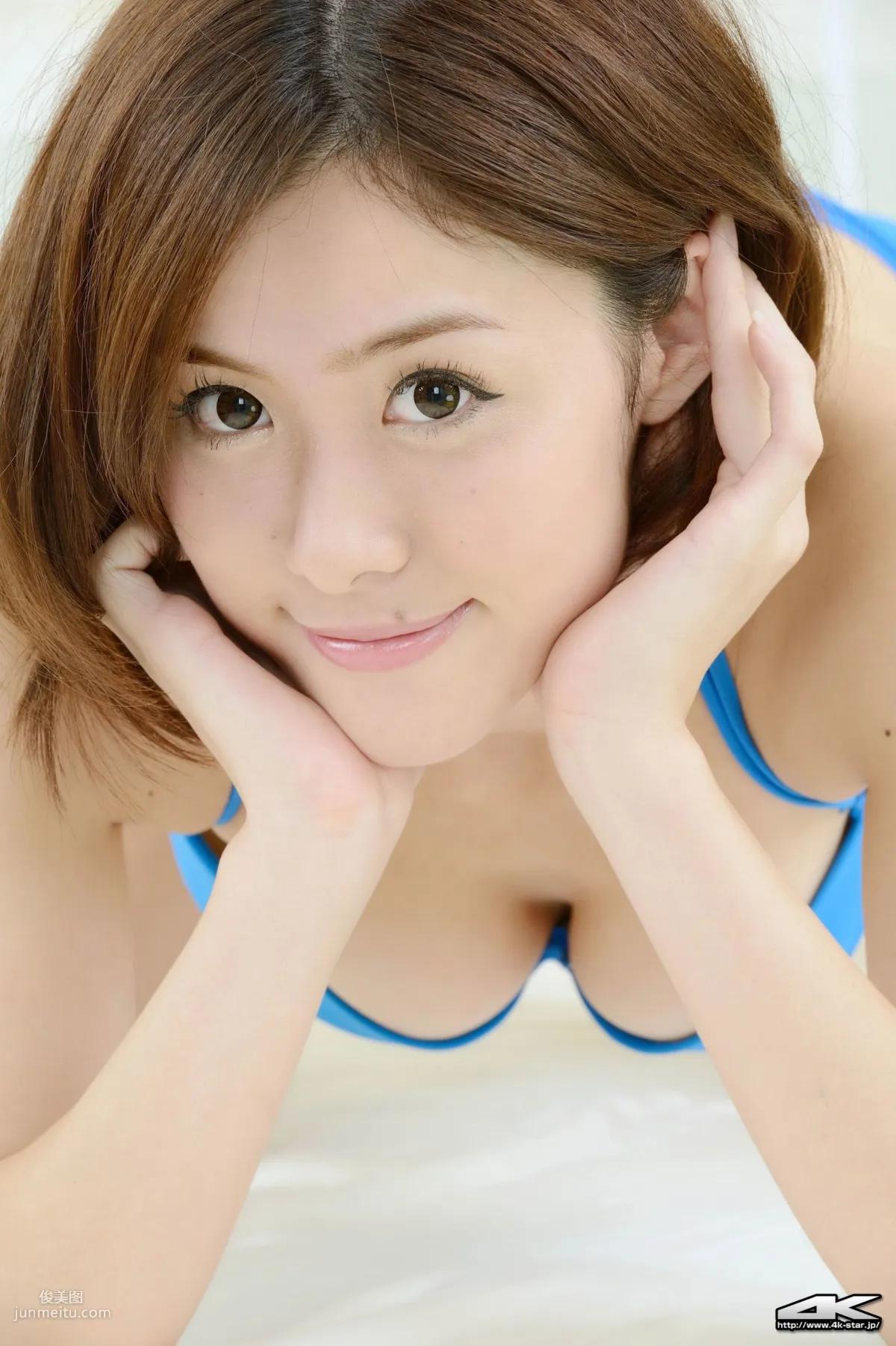 [4K-STAR] NO.00232 なぎさりん Swim Suits 藍色泳裝 寫真集 58