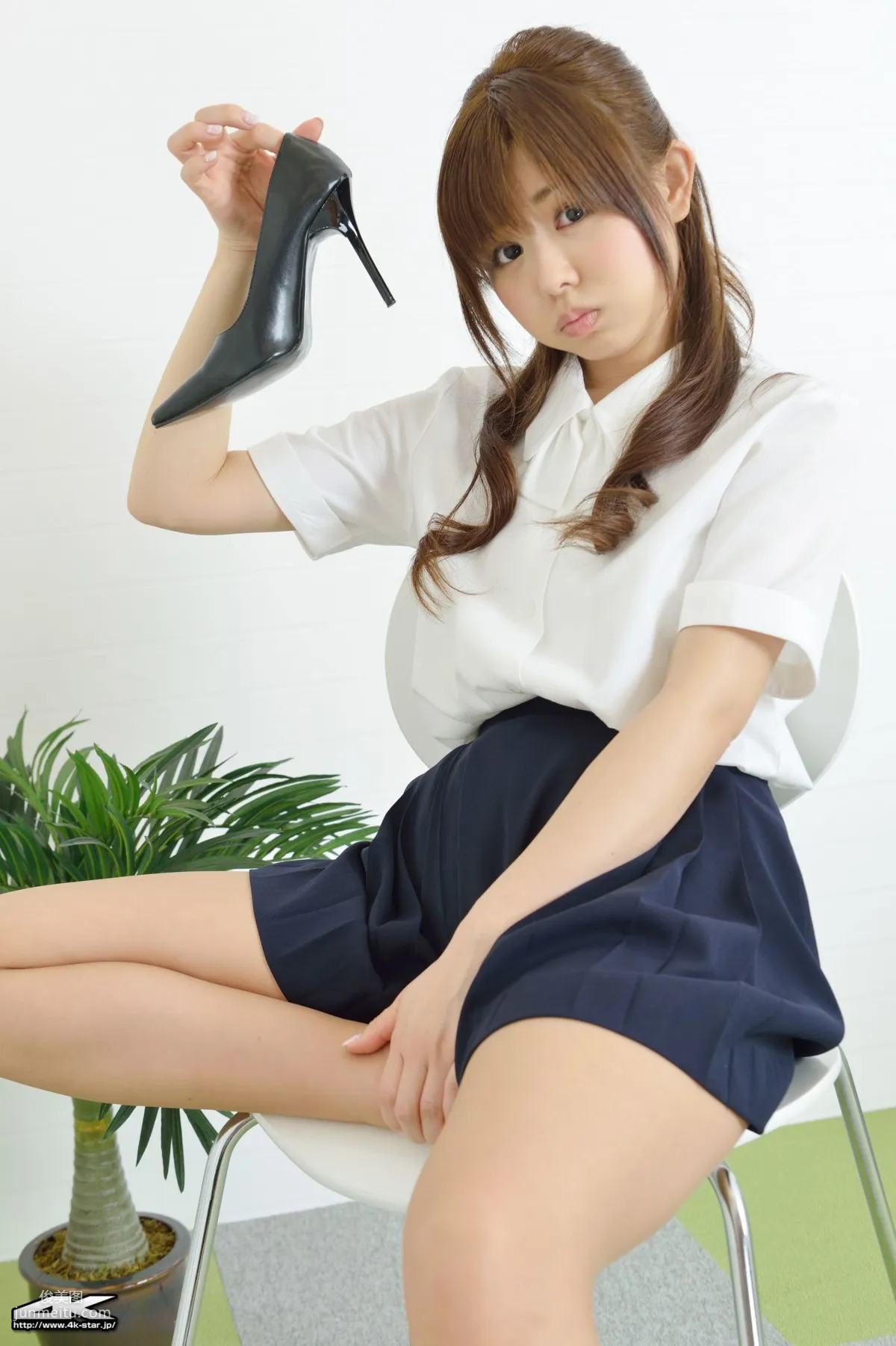 [4K-STAR] NO.00182 上林英代 Office Lady 職業裝 寫真集 53