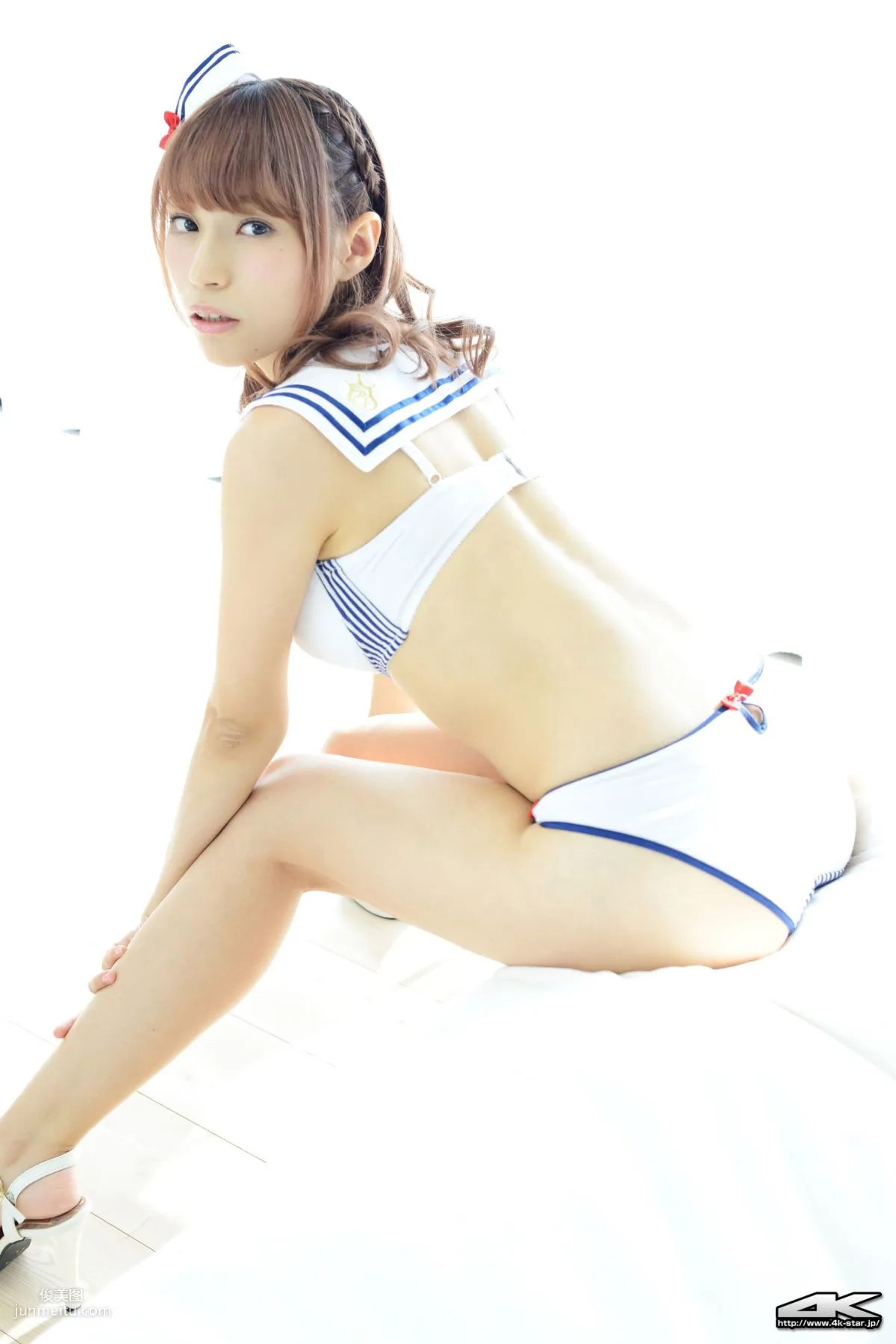 [4K-STAR] NO.00311 壽エリカ Swim Suits 海軍服泳裝 寫真集 33