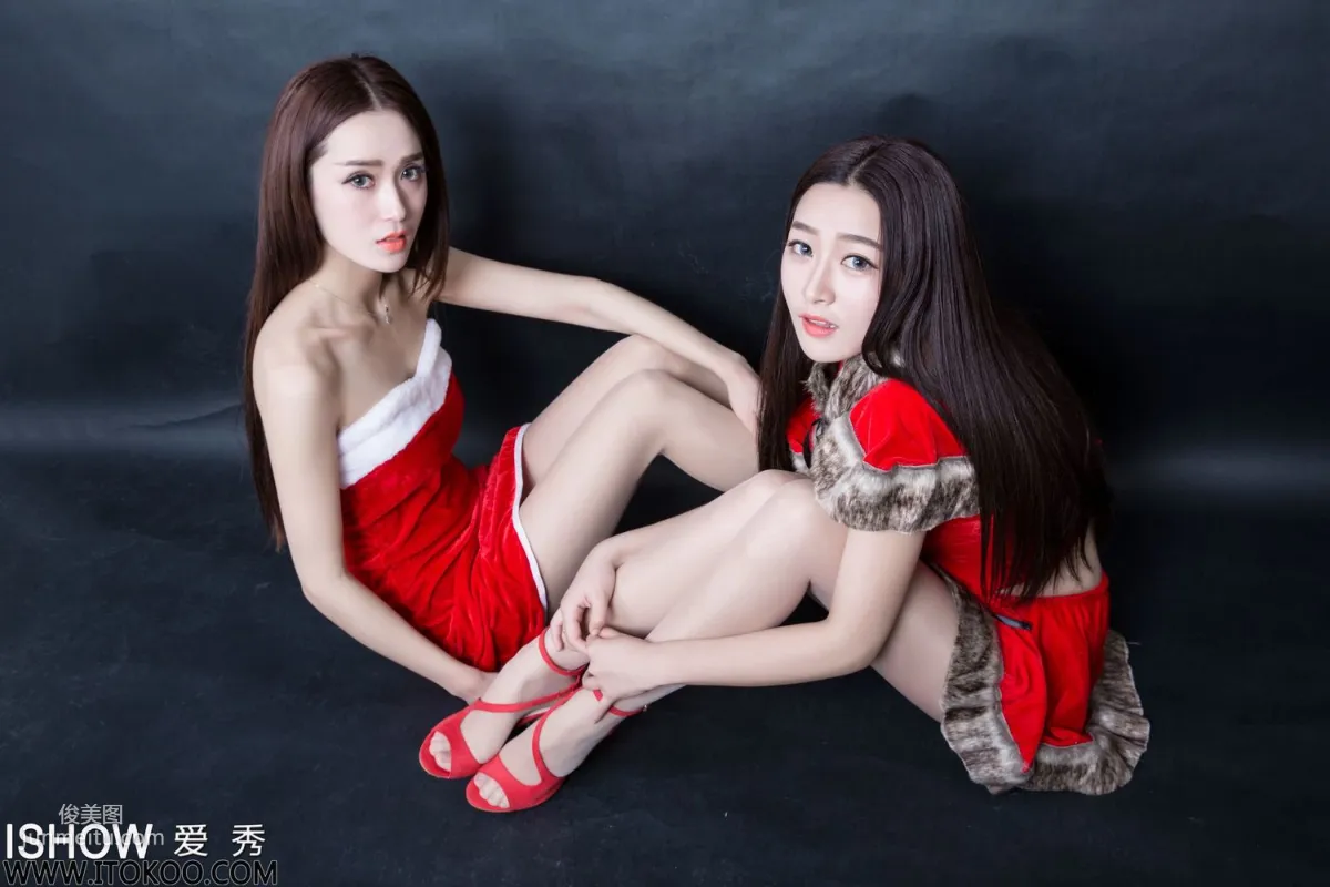 小汝Ruby、小煜CC Merry《Christmas》 [ISHOW愛秀] NO.023 寫真集 25