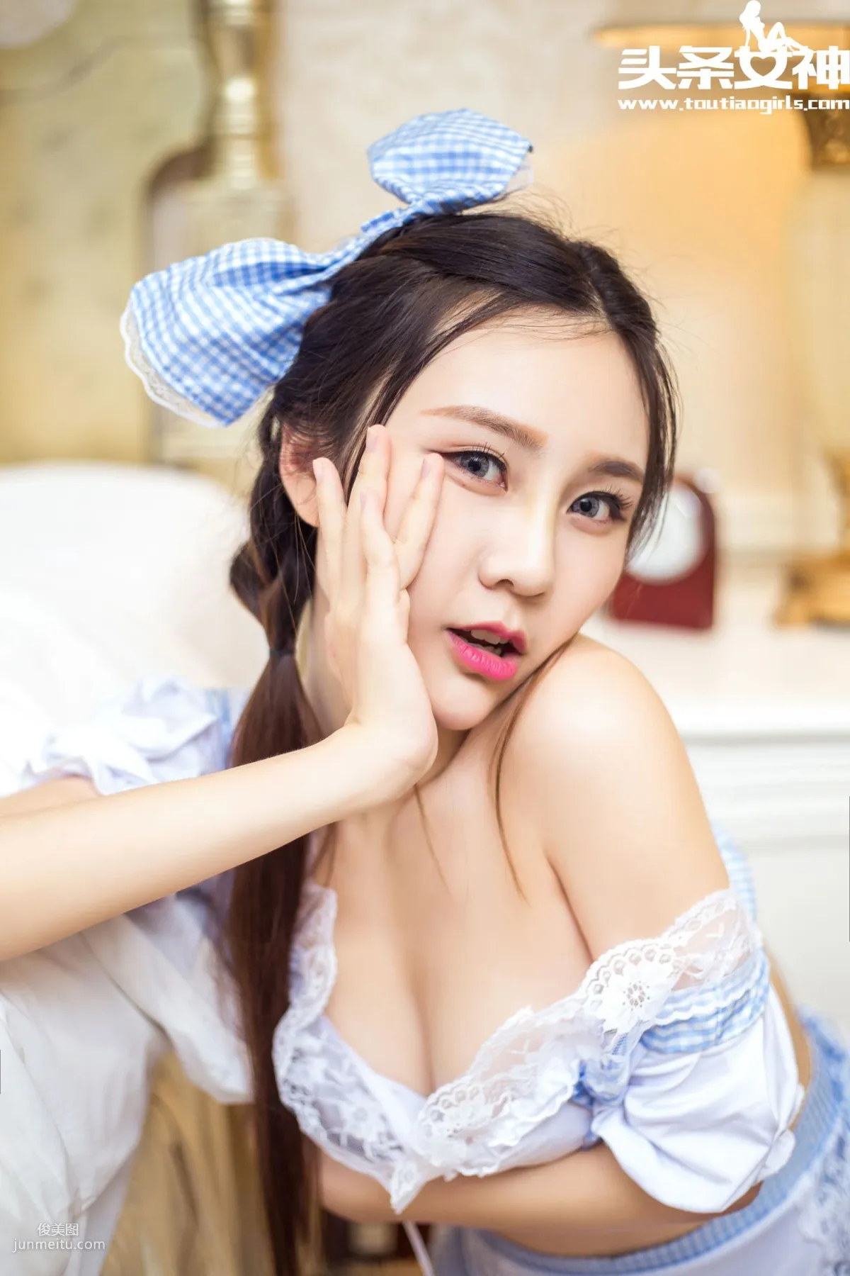 周思超《極緻性感天使女仆》 [頭條女神] 寫真集 11