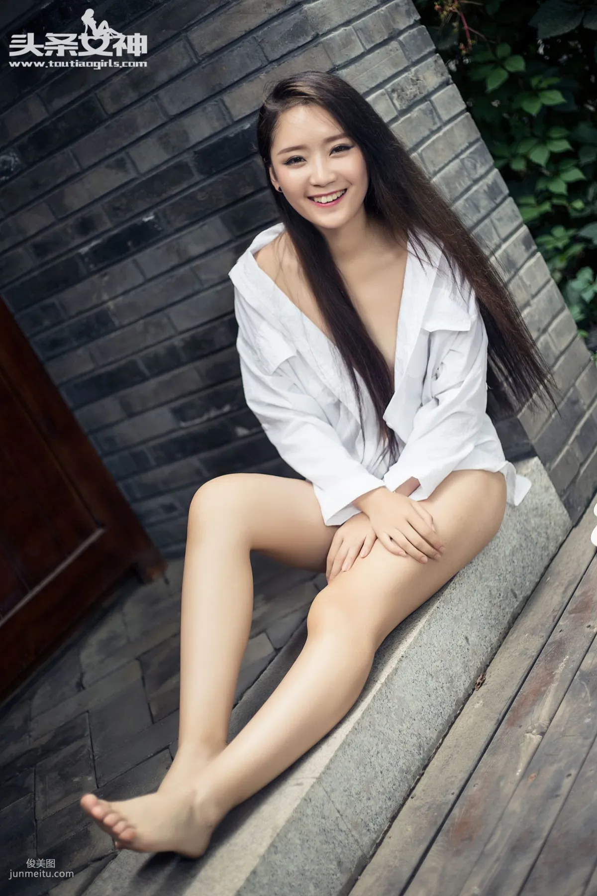 张晓雅/小雅《清纯白衬衫》 [头条女神] 写真集3