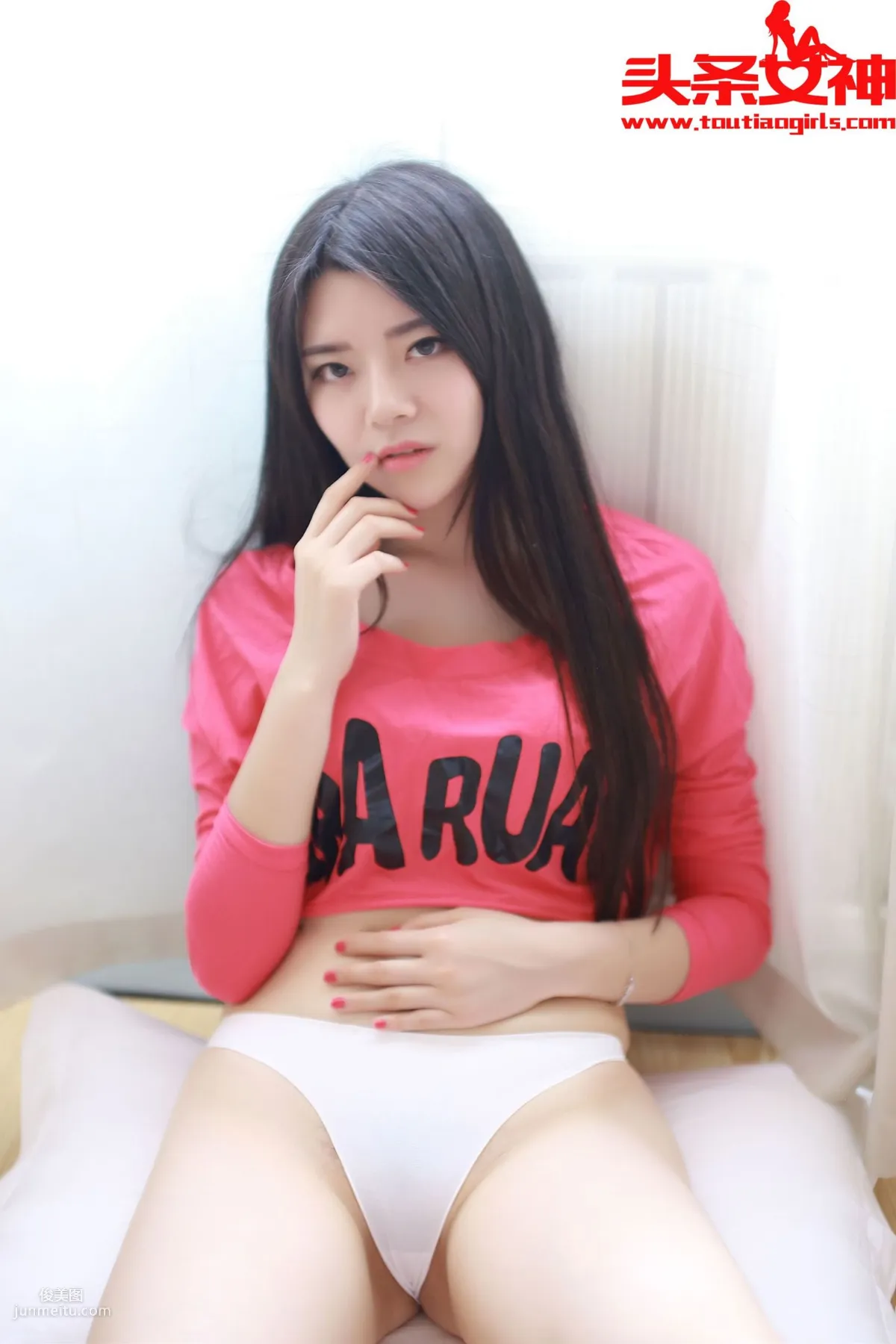 婧婧/林蕾《嬌羞清純學妹》 [頭條女神] 寫真集 40