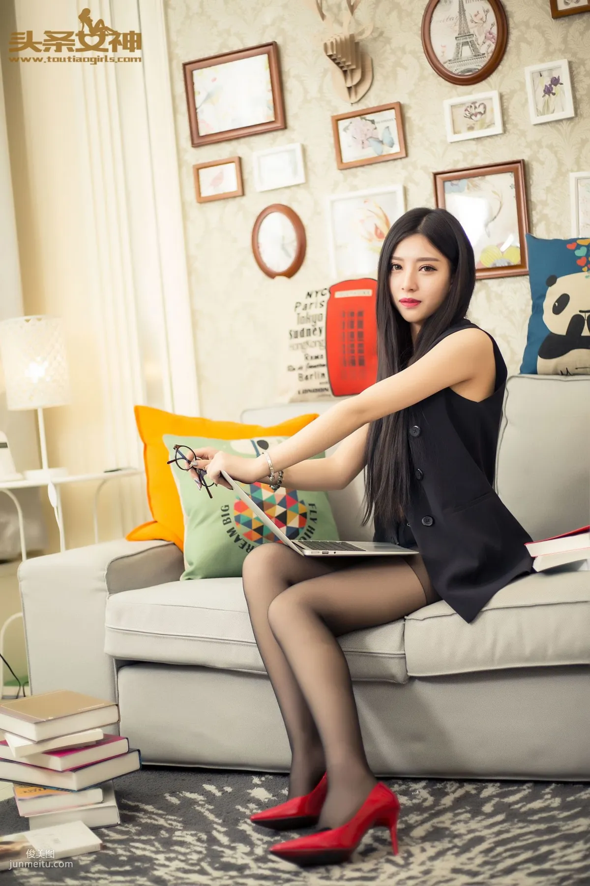 COCO《丝袜特刊》 [头条女神] 写真集21