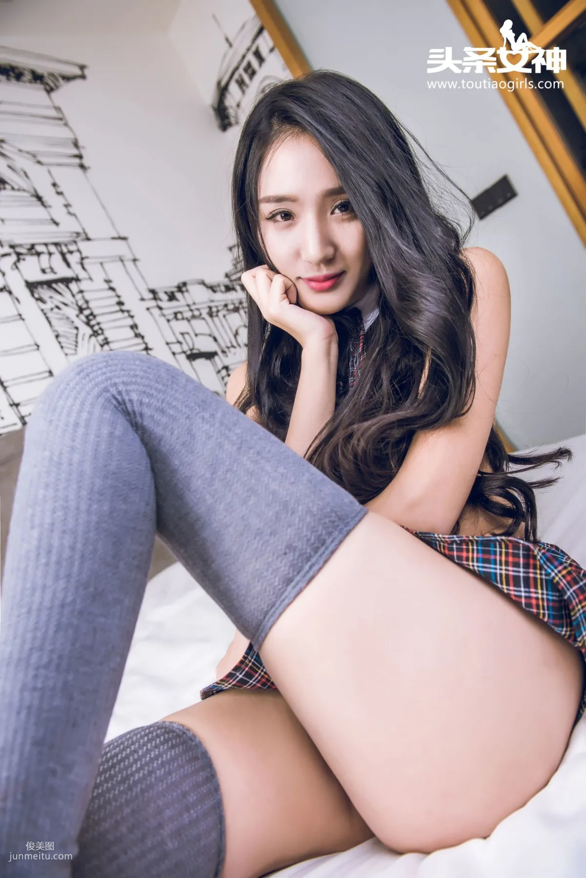 涟漪sara《楼下欲姐》 [头条女神] 写真集16