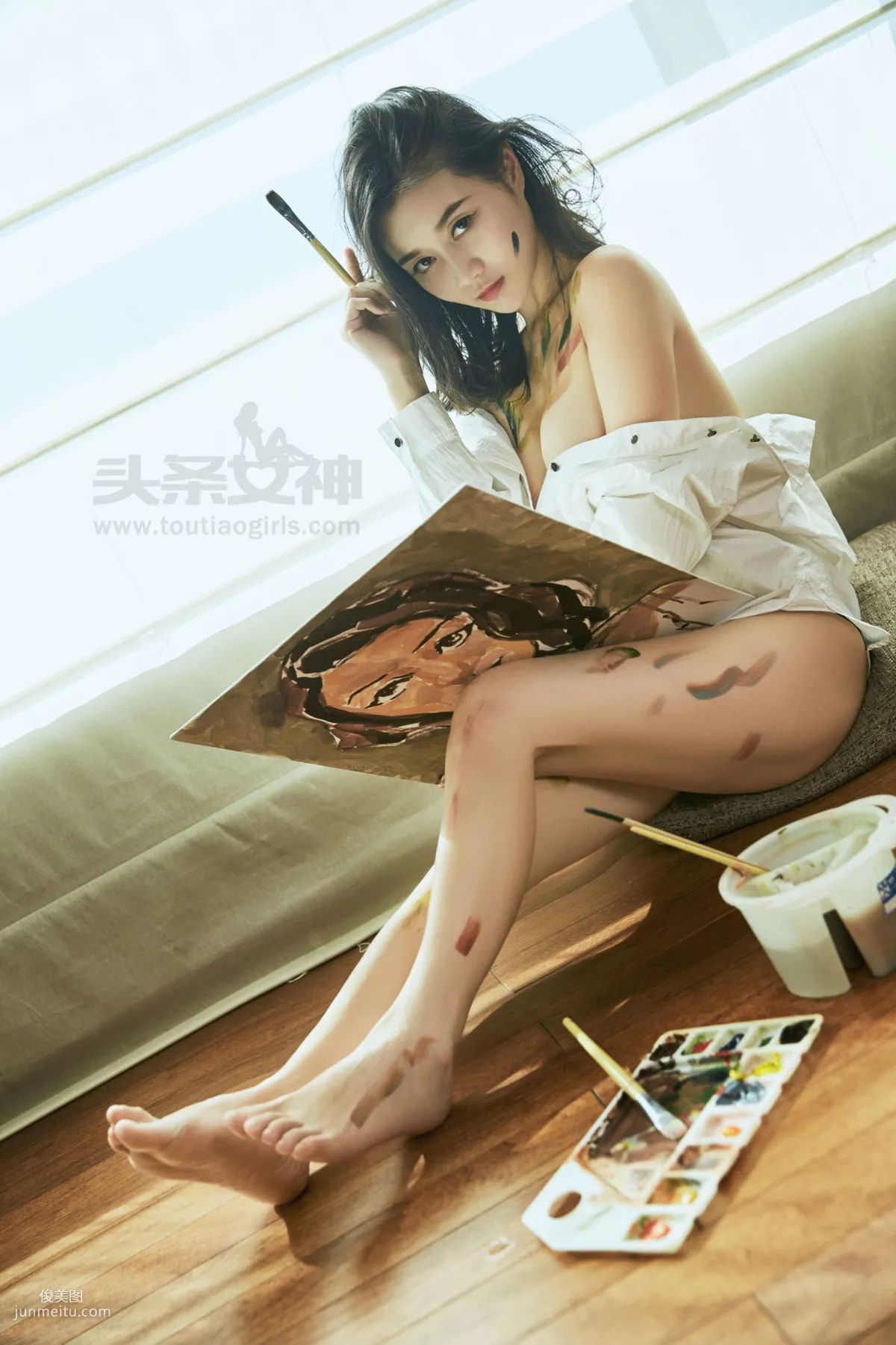 張梓然《畫中維納斯》 [頭條女神] VIP專享 寫真集 12