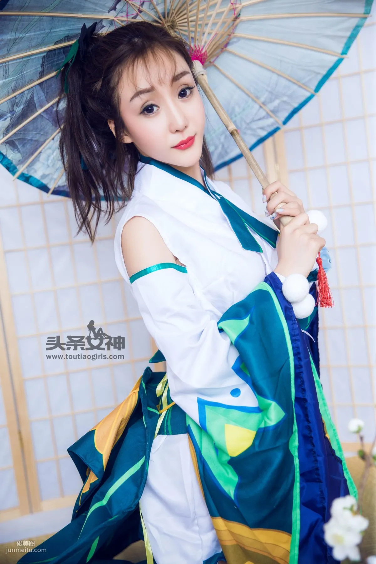 米粒儿/顾籼《御魂莹草COS》 [头条女神] 写真集10
