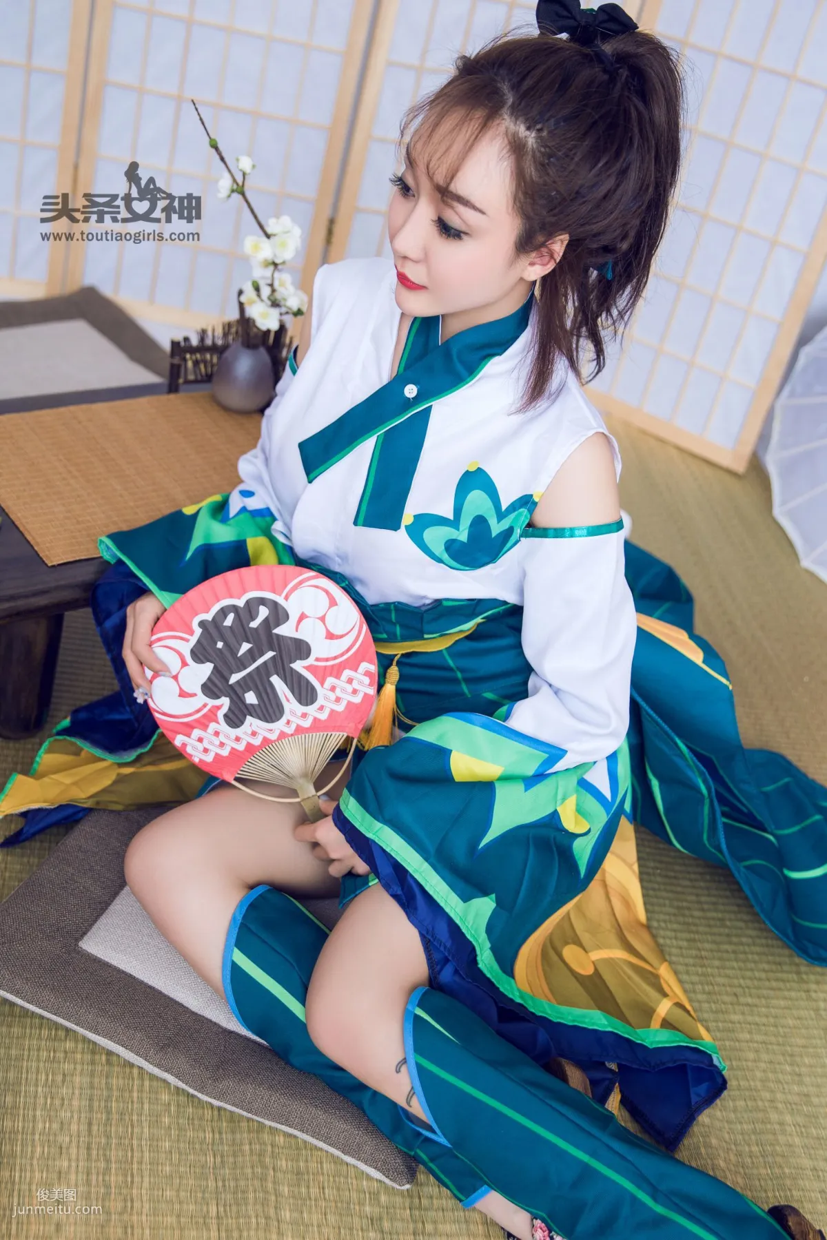 米粒儿/顾籼《御魂莹草COS》 [头条女神] 写真集17