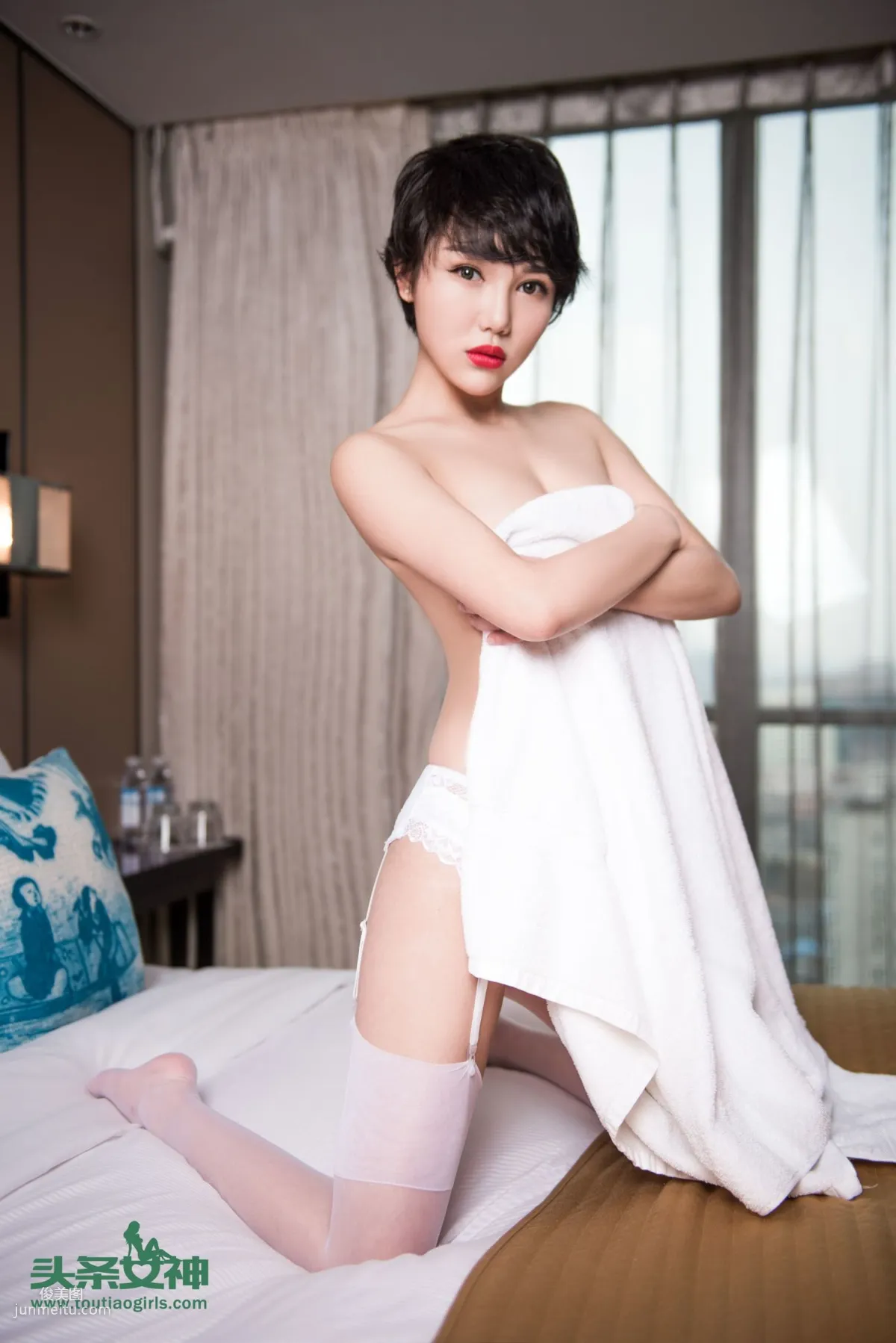 大悅悅/黎黎Lily《不純蕾絲》 [頭條女神] VIP專享 寫真集 15