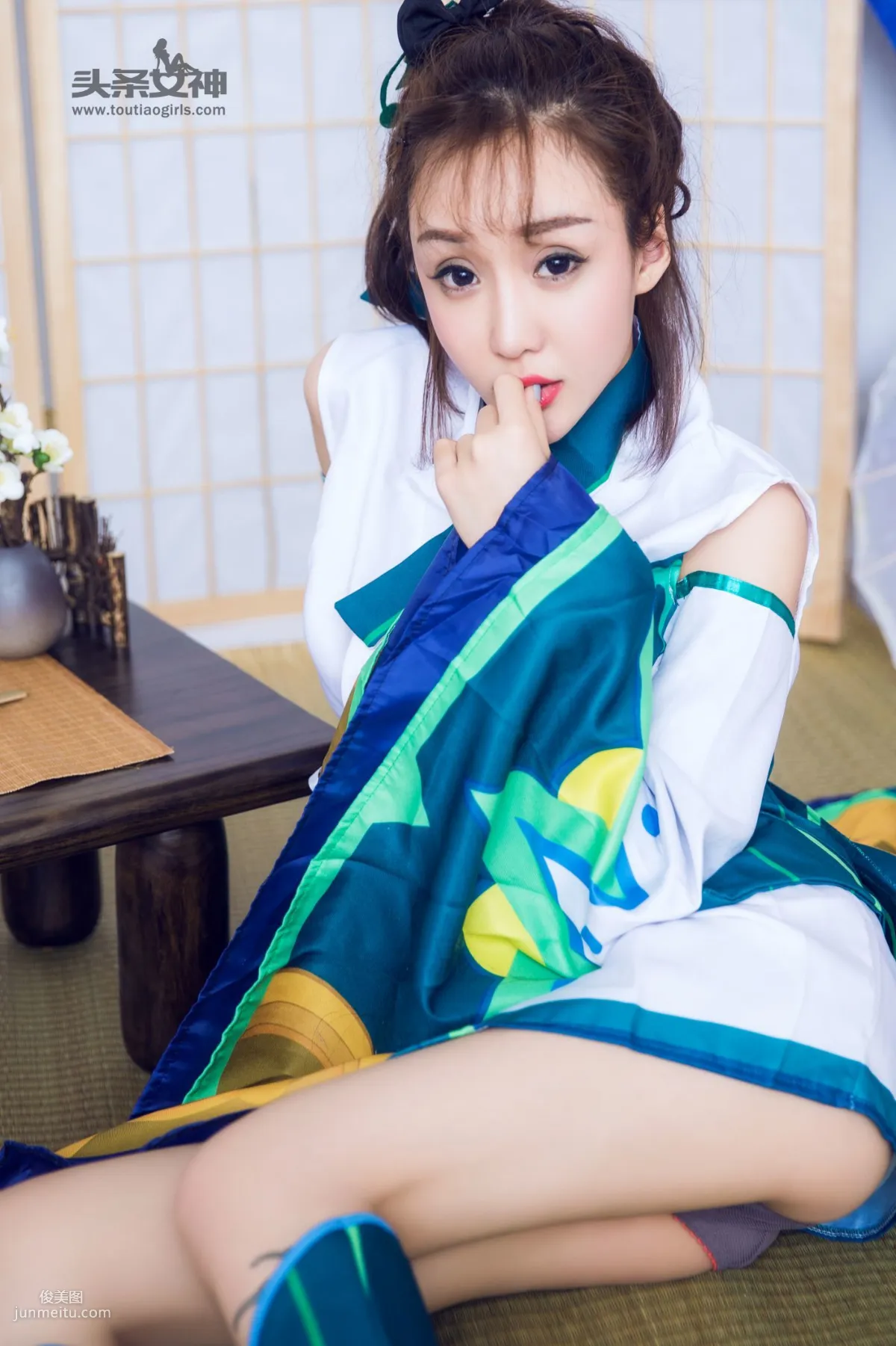 米粒儿/顾籼《御魂莹草COS》 [头条女神] 写真集19