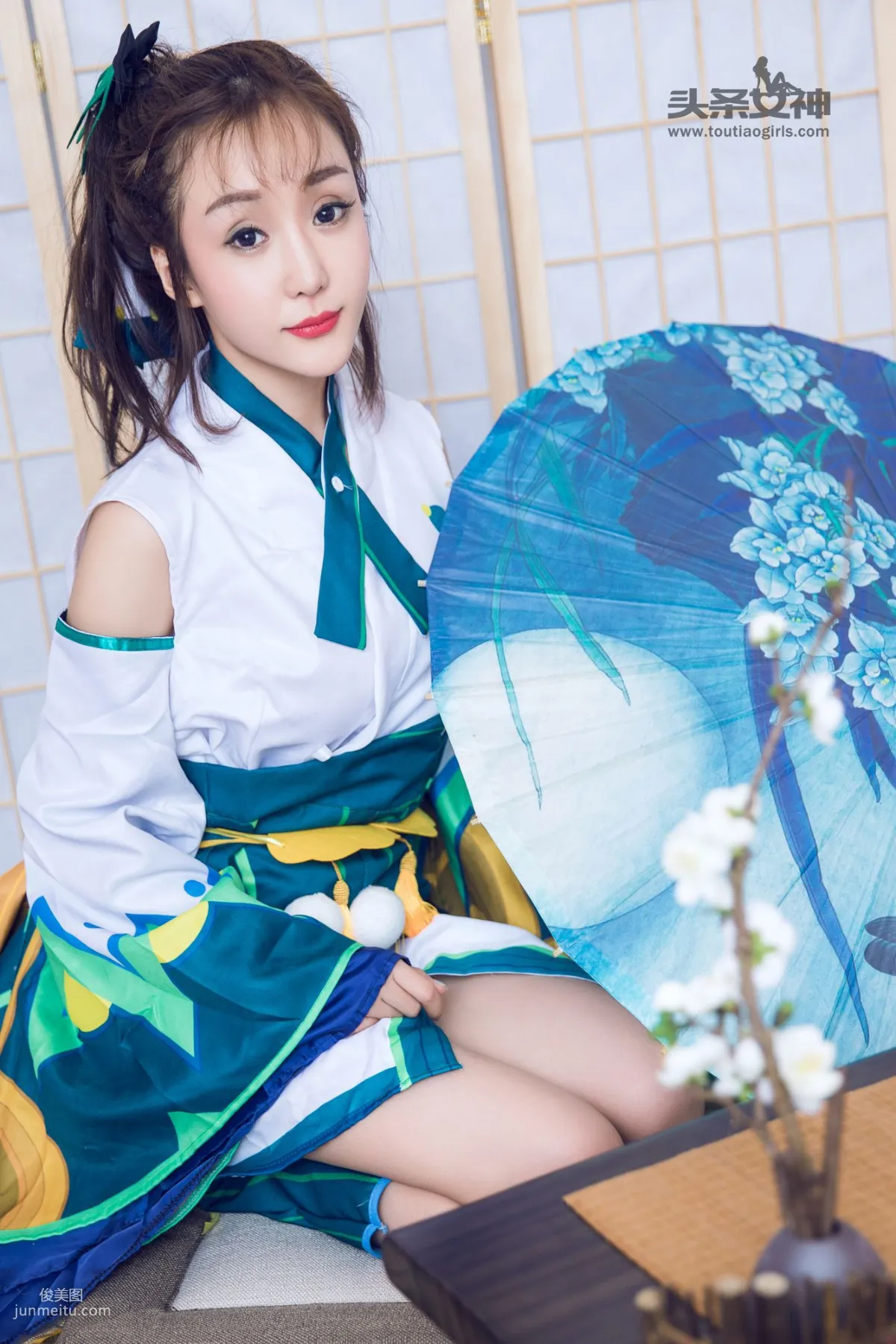 米粒儿/顾籼《御魂莹草COS》 [头条女神] 写真集13