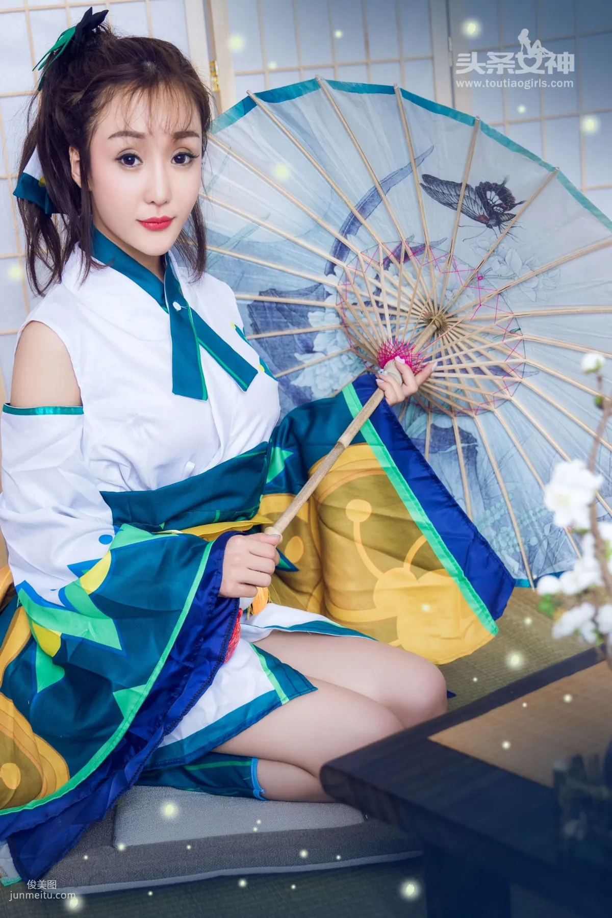 米粒儿/顾籼《御魂莹草COS》 [头条女神] 写真集12