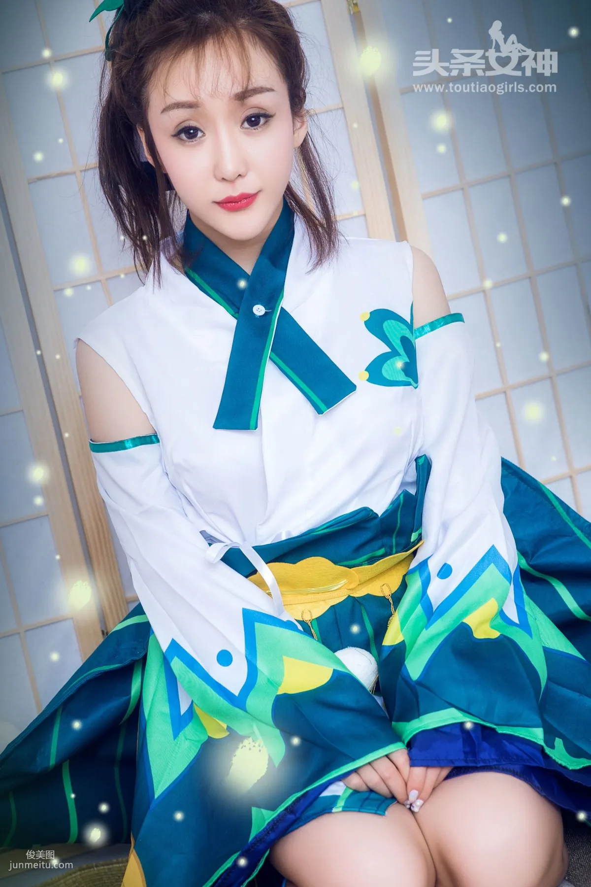 米粒儿/顾籼《御魂莹草COS》 [头条女神] 写真集1
