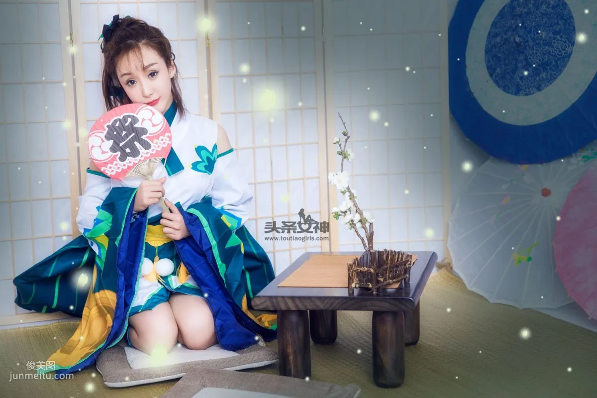 米粒儿/顾籼《御魂莹草COS》 [头条女神] 写真集2