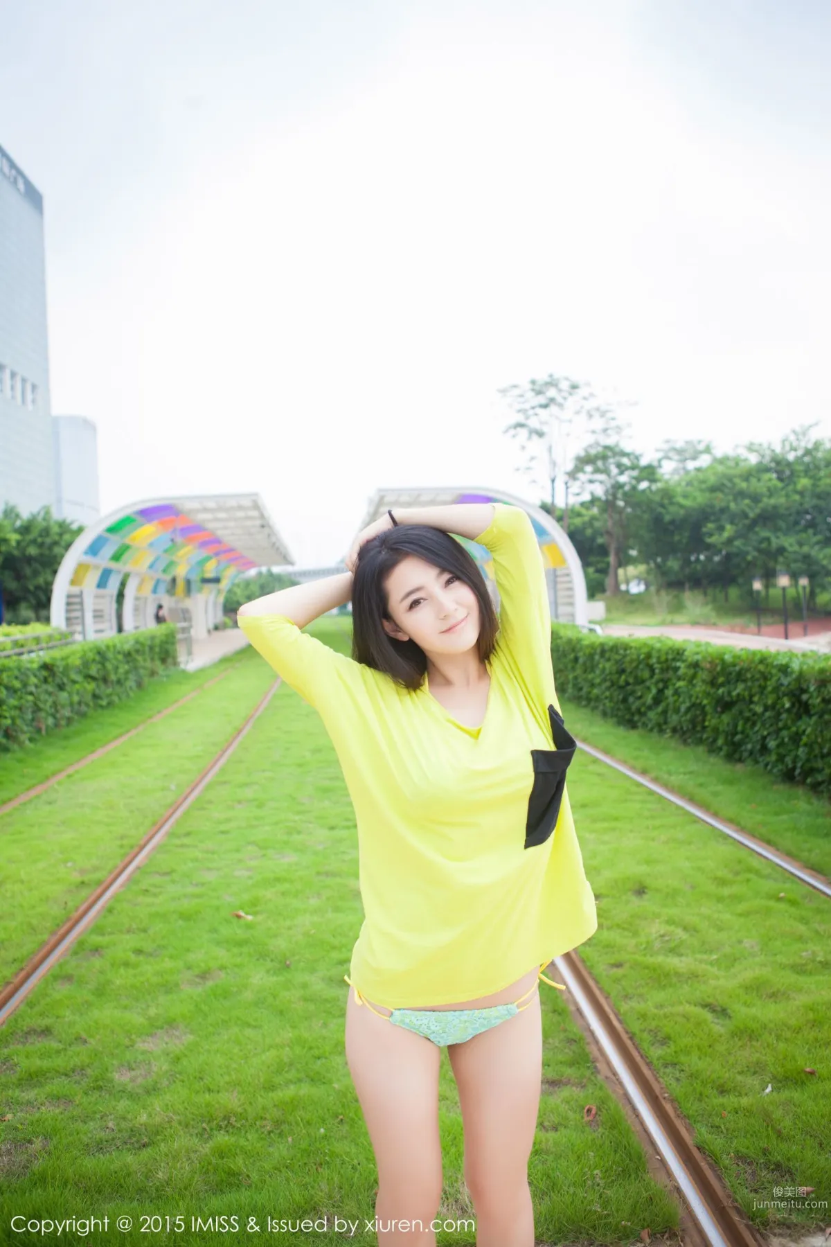 夏茉GIGI《清涼比基尼街拍》 [愛蜜社IMiss] Vol.020 寫真集 5